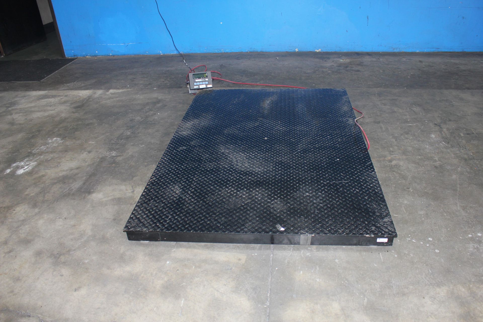 10,000 Lbs. x 48" x 72" Rice Lake Rough Deck Platform Scale, Model: 4X6 HP-10K, Serial #: C28927 (