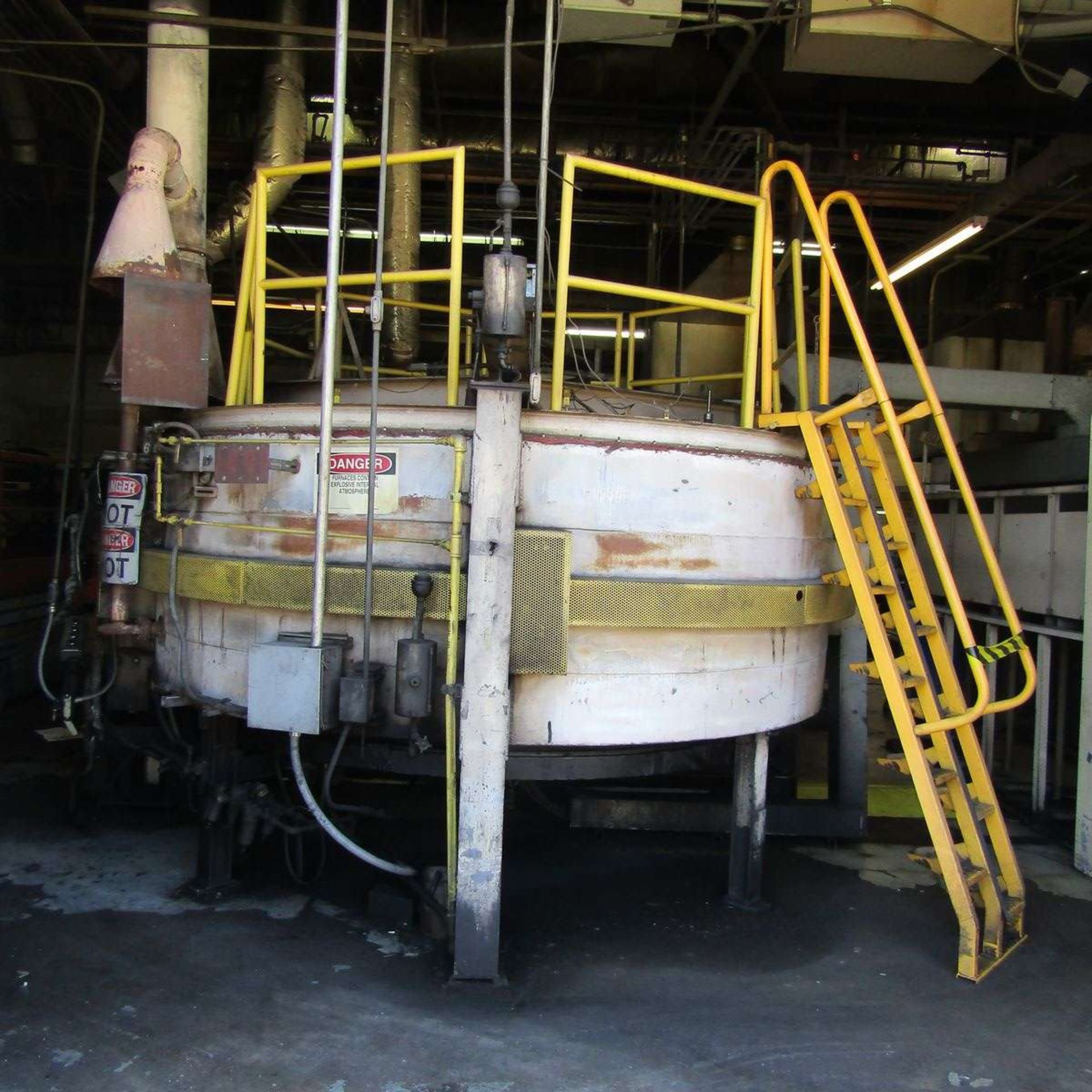 Lindberg 10' Rotary Furnace