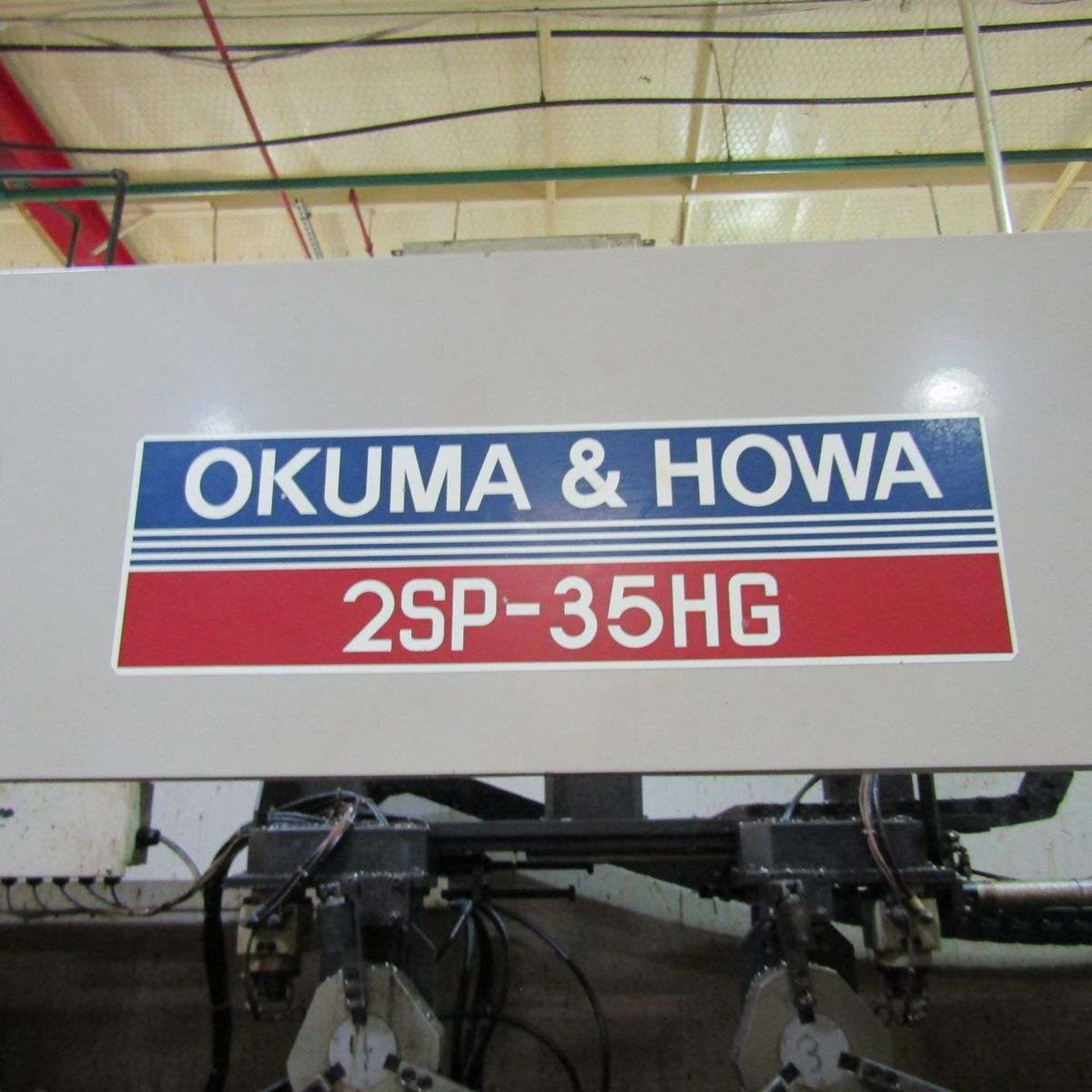 Okuma & Howa 2SP-35HG CNC Turning Machine - Image 2 of 8