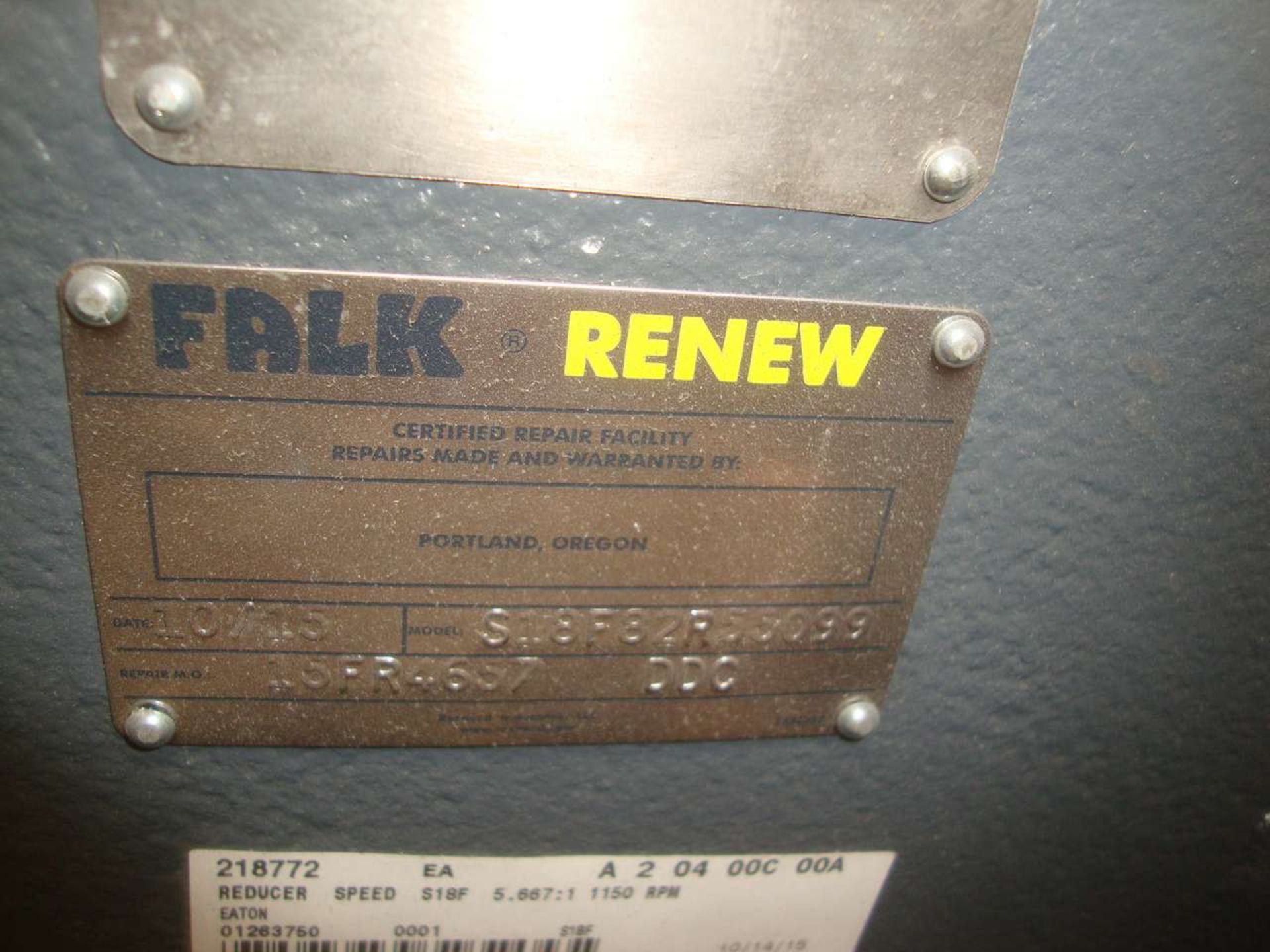 Falk S18F Ratio Reducer - Image 3 of 4