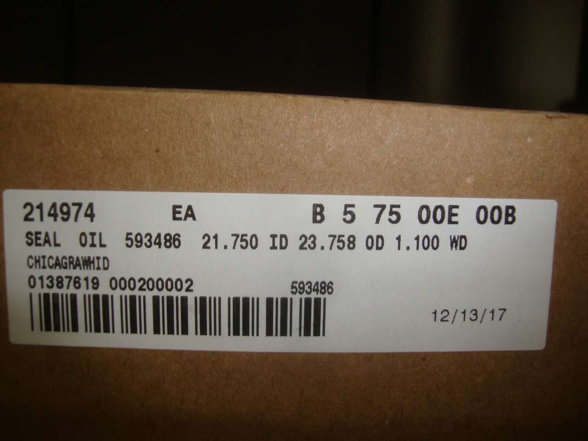 SKF 593489 (3) Oil Seals - Image 2 of 3