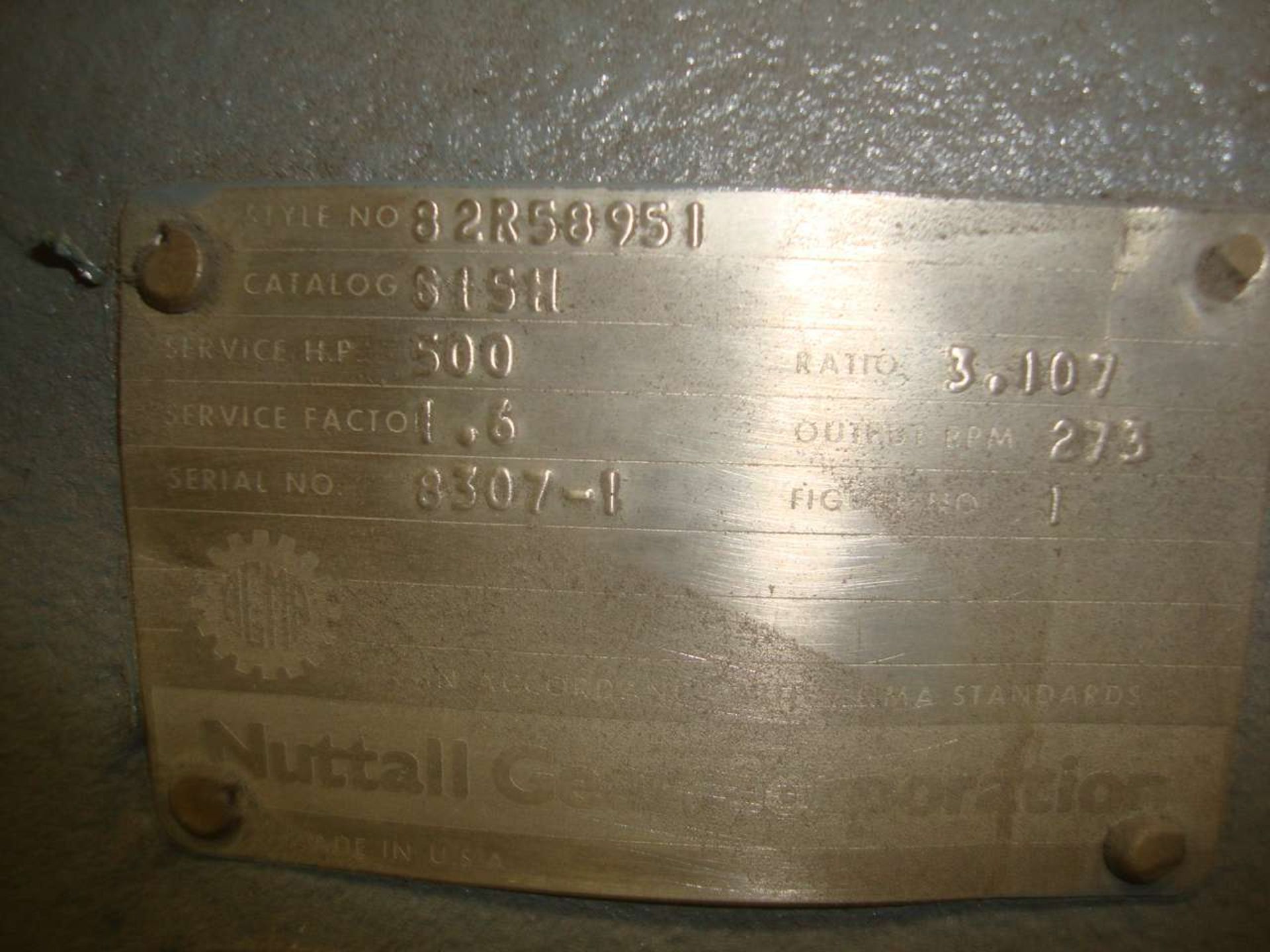 Nuttall 82R58951 Ratio Reducer - Image 2 of 3