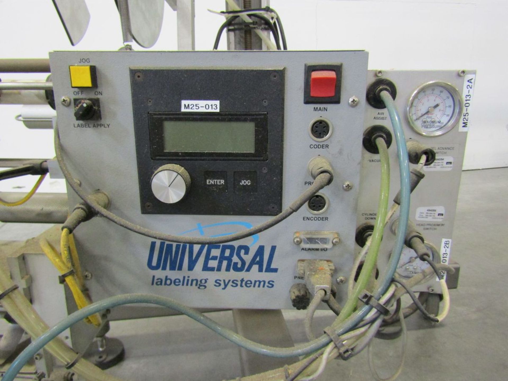 Universal Labeling Systems Pneumatic Label Applicator - Image 3 of 5