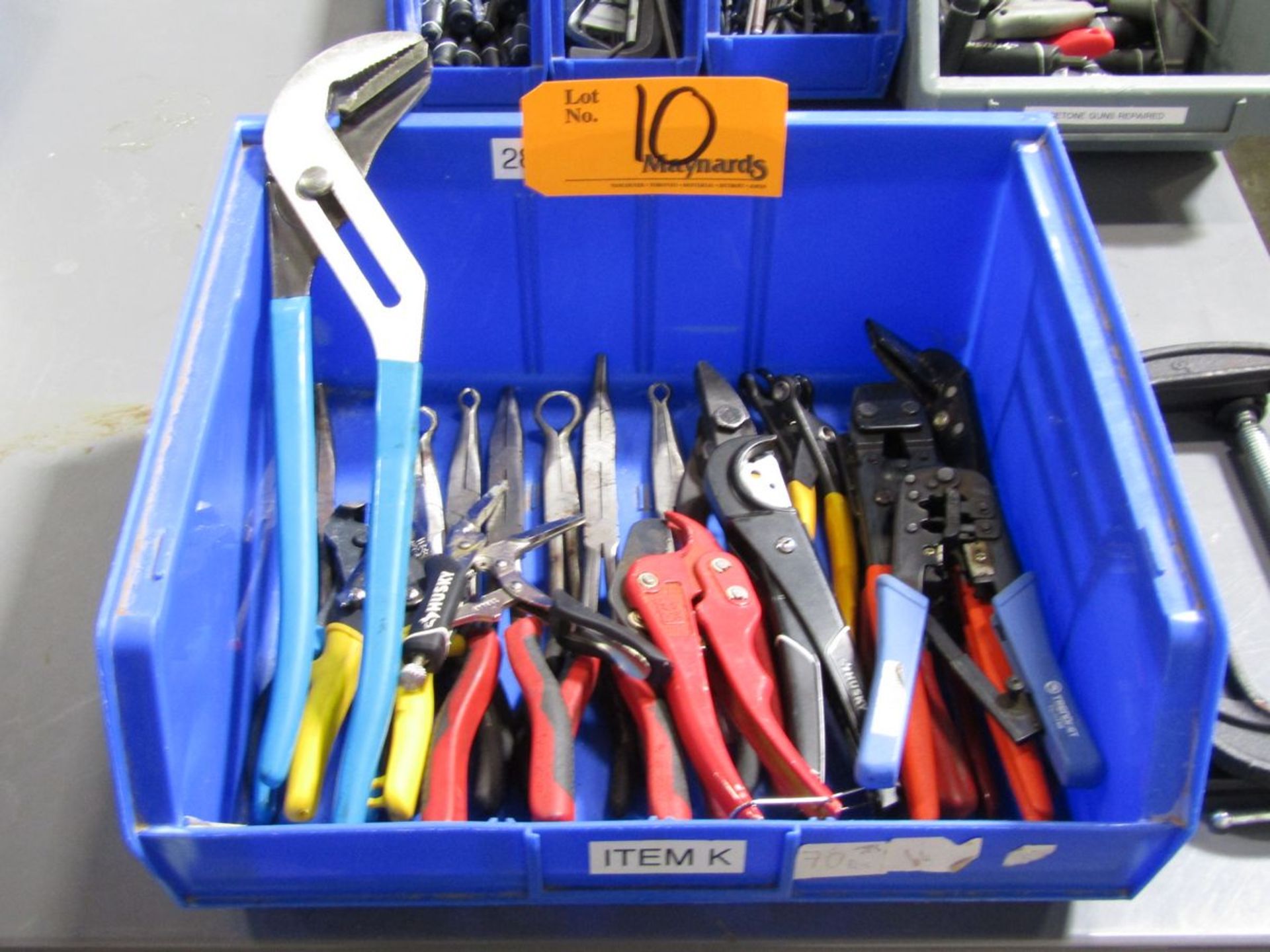 Assorted Pliers & Press Tools