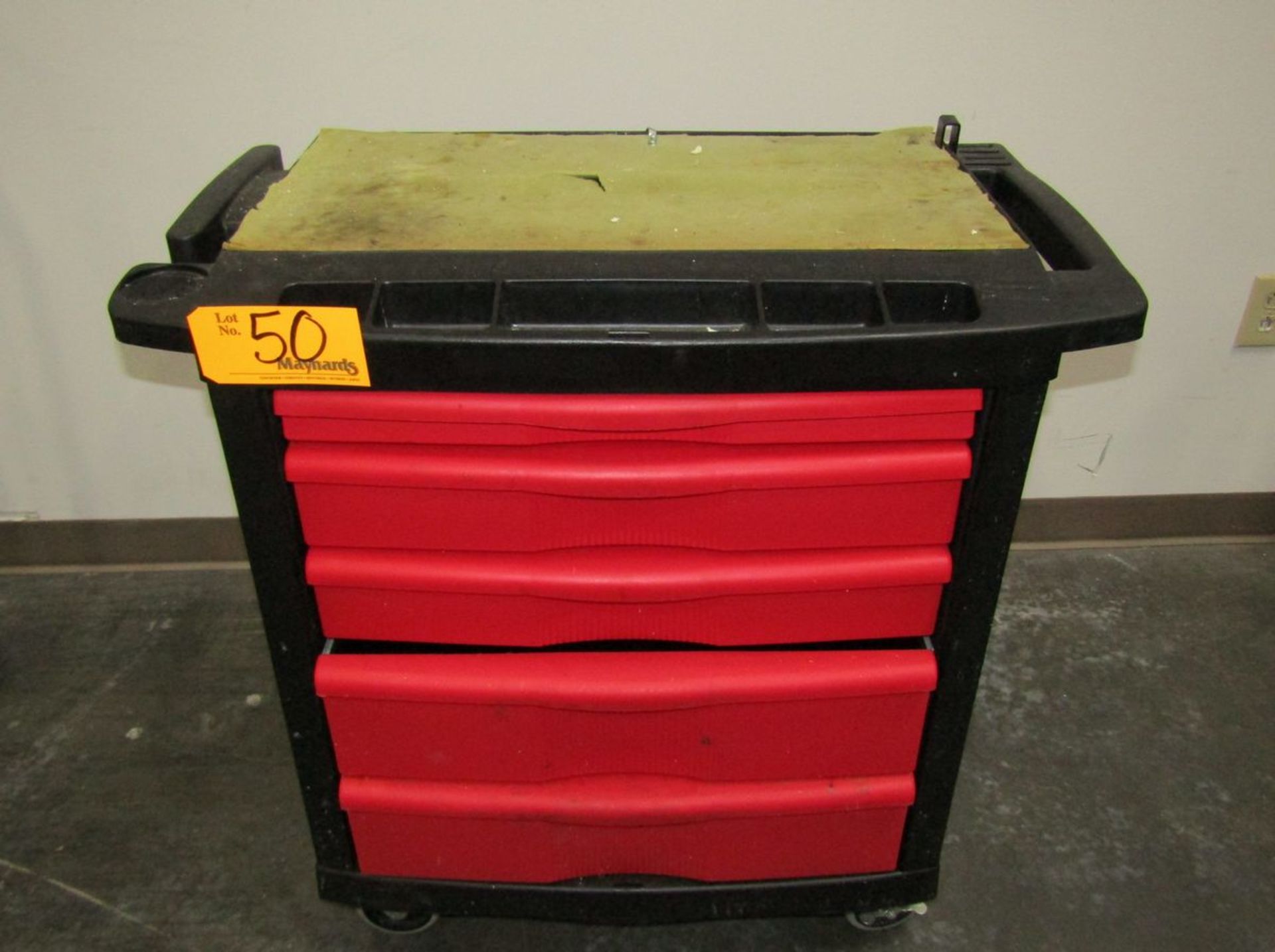 Rubbermaid 5-Drawer Rolling Tool Box