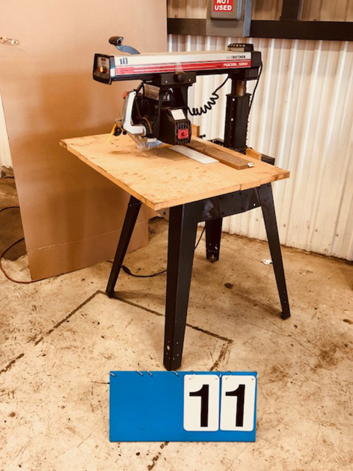 Craftsman 2.5hp 10" Radial Saw