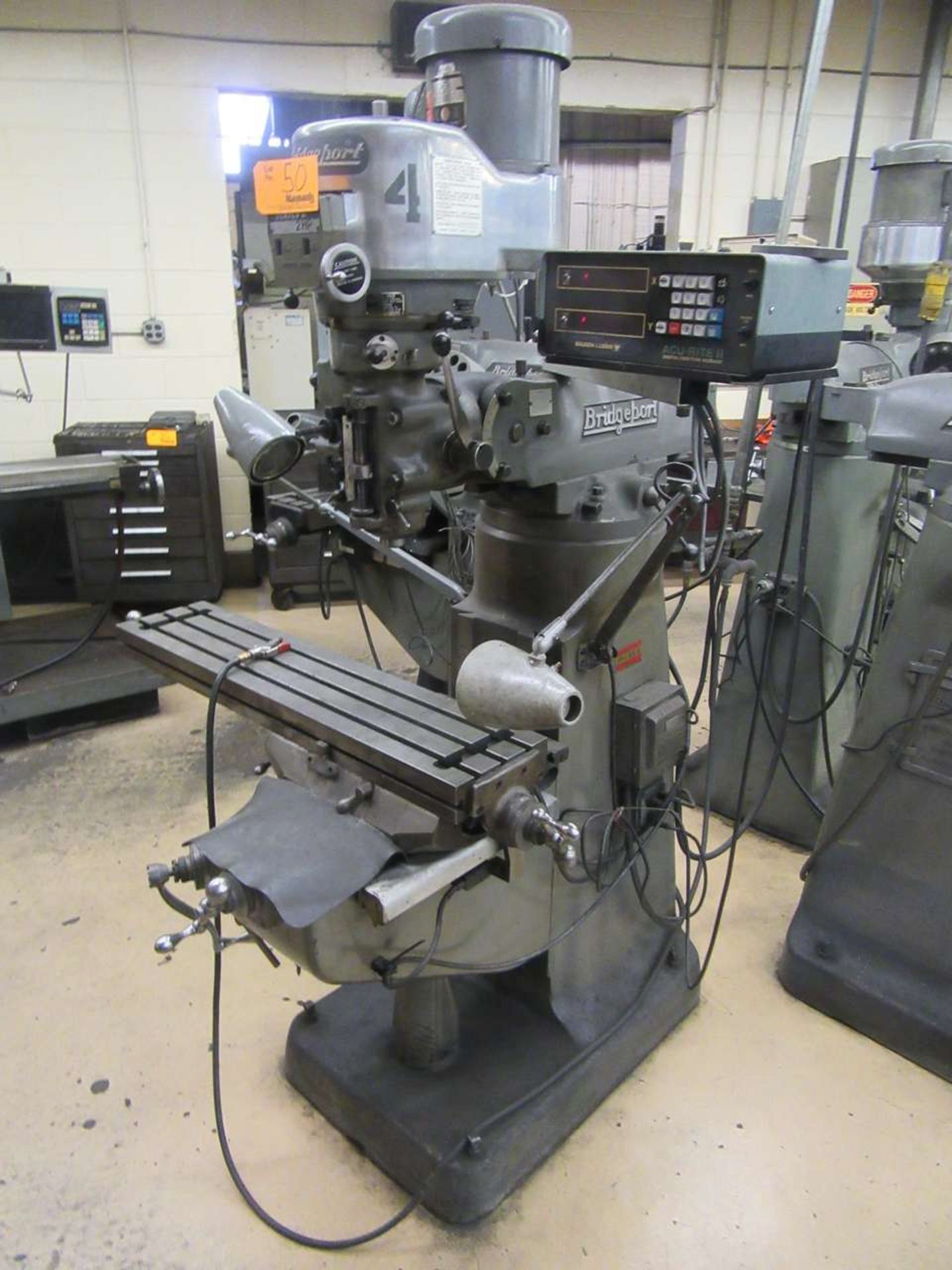 Bridgeport Series I Vertical Milling Machine - Image 2 of 3