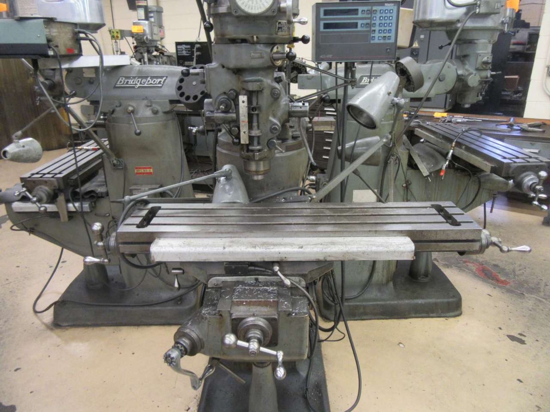 Bridgeport Vertical Milling Machine - Image 4 of 4