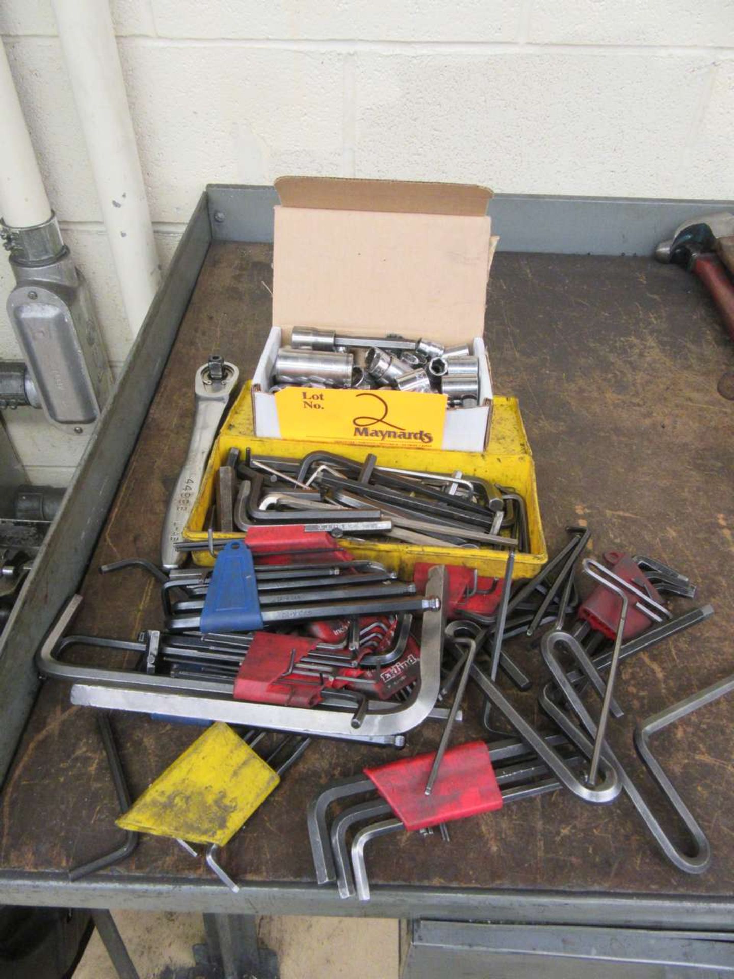 Lot of Allen Wrenches and Sockets