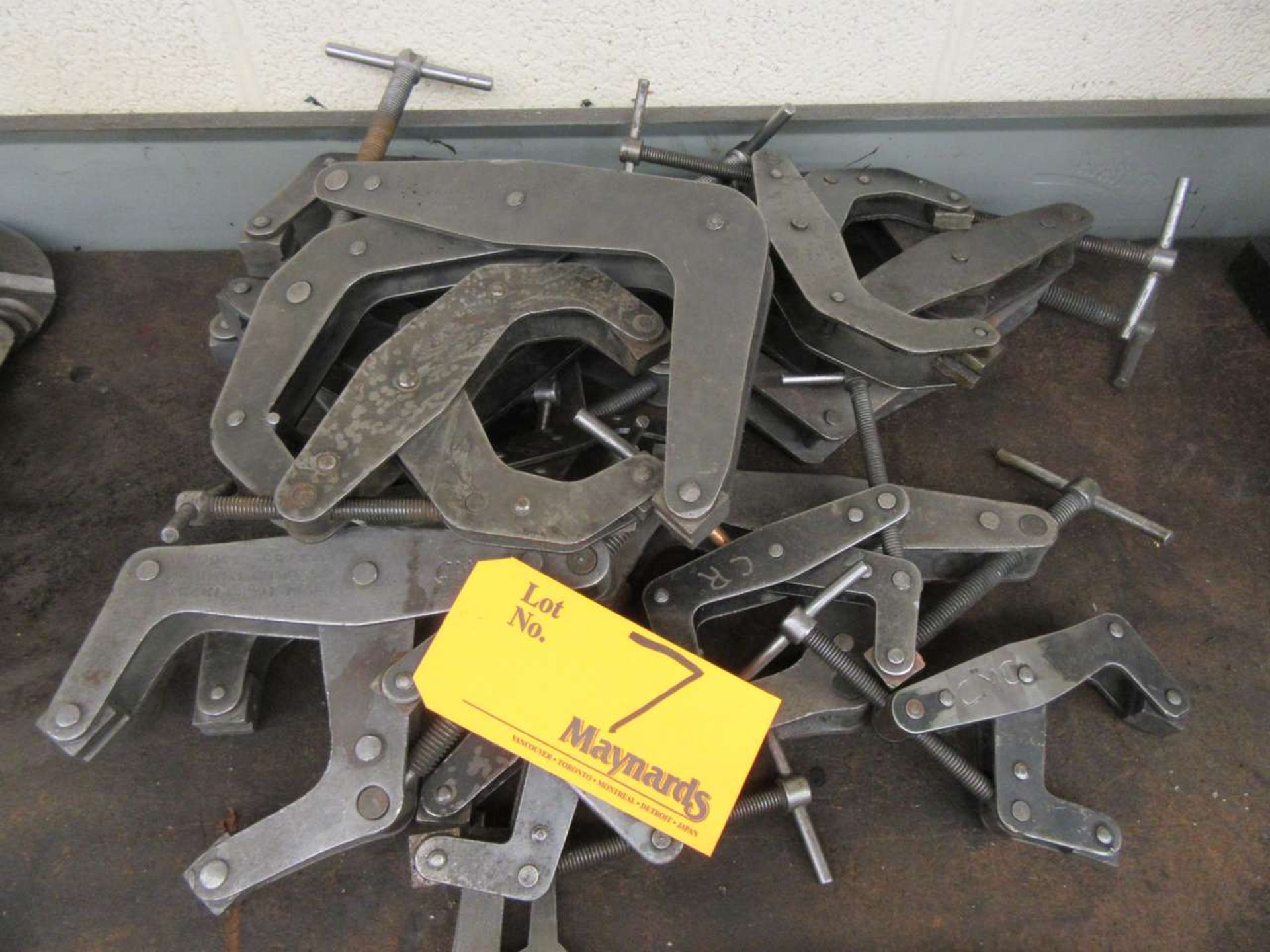Lot of Steel Cantilever Clamps