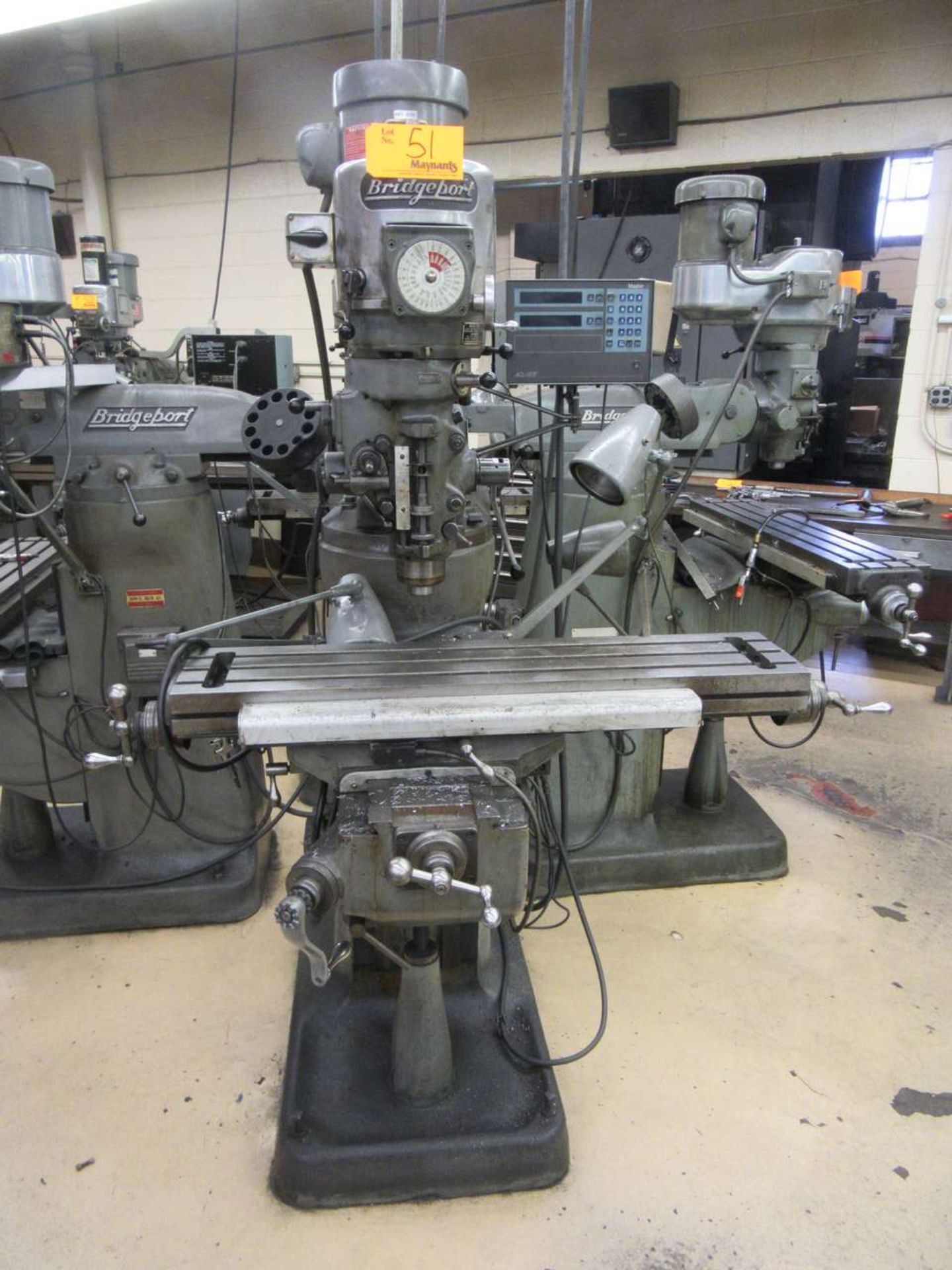 Bridgeport Vertical Milling Machine