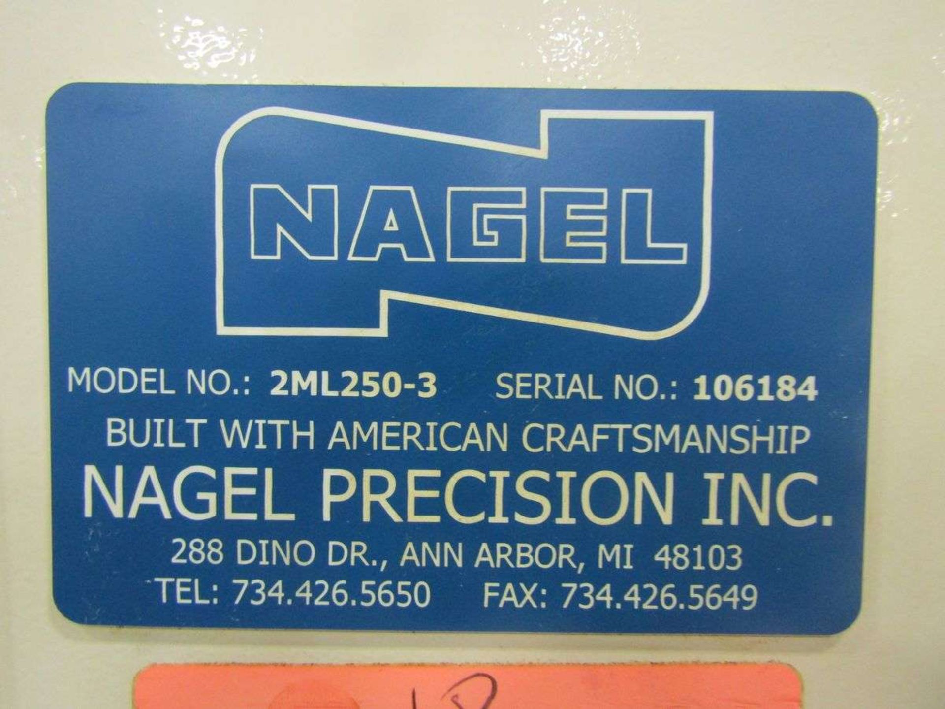 2002 TBT/Nagel Precision Inc. 2ML250-3 Deep Hole Drilling Machine - Image 18 of 18