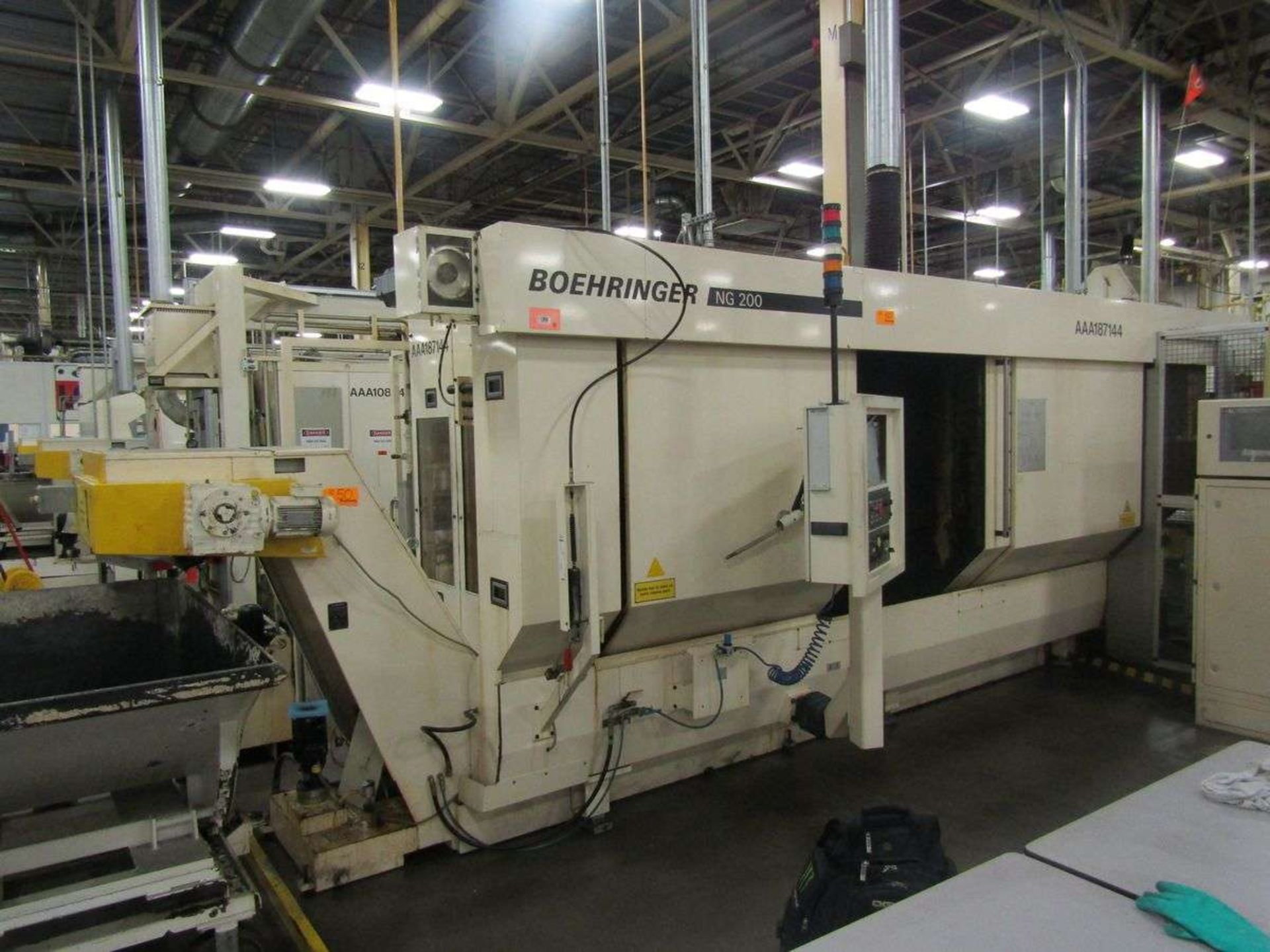 2004 Boehringer NG200-4 CNC Twin Turret Lathe