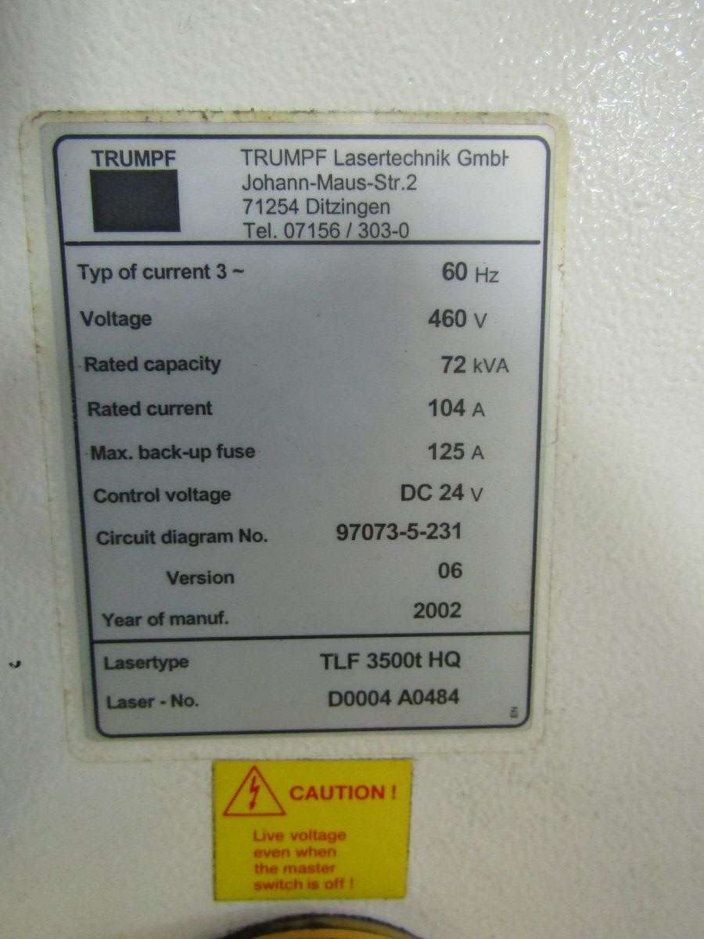 2002 Emag/Arnold LASERWELDING MACHINE Dual Cell Laser Welding Machine - Image 13 of 19