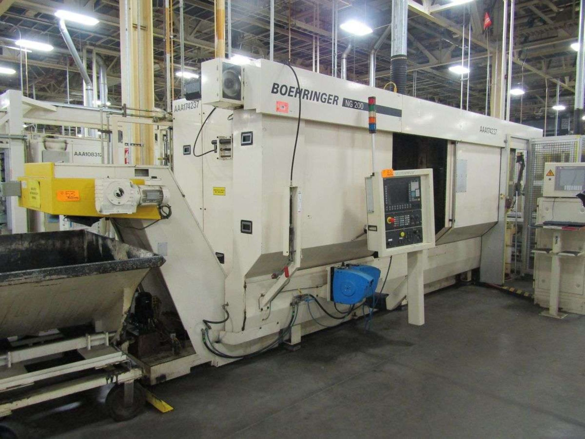 2004 Boehringer NG200-4 CNC Twin Turret Lathe