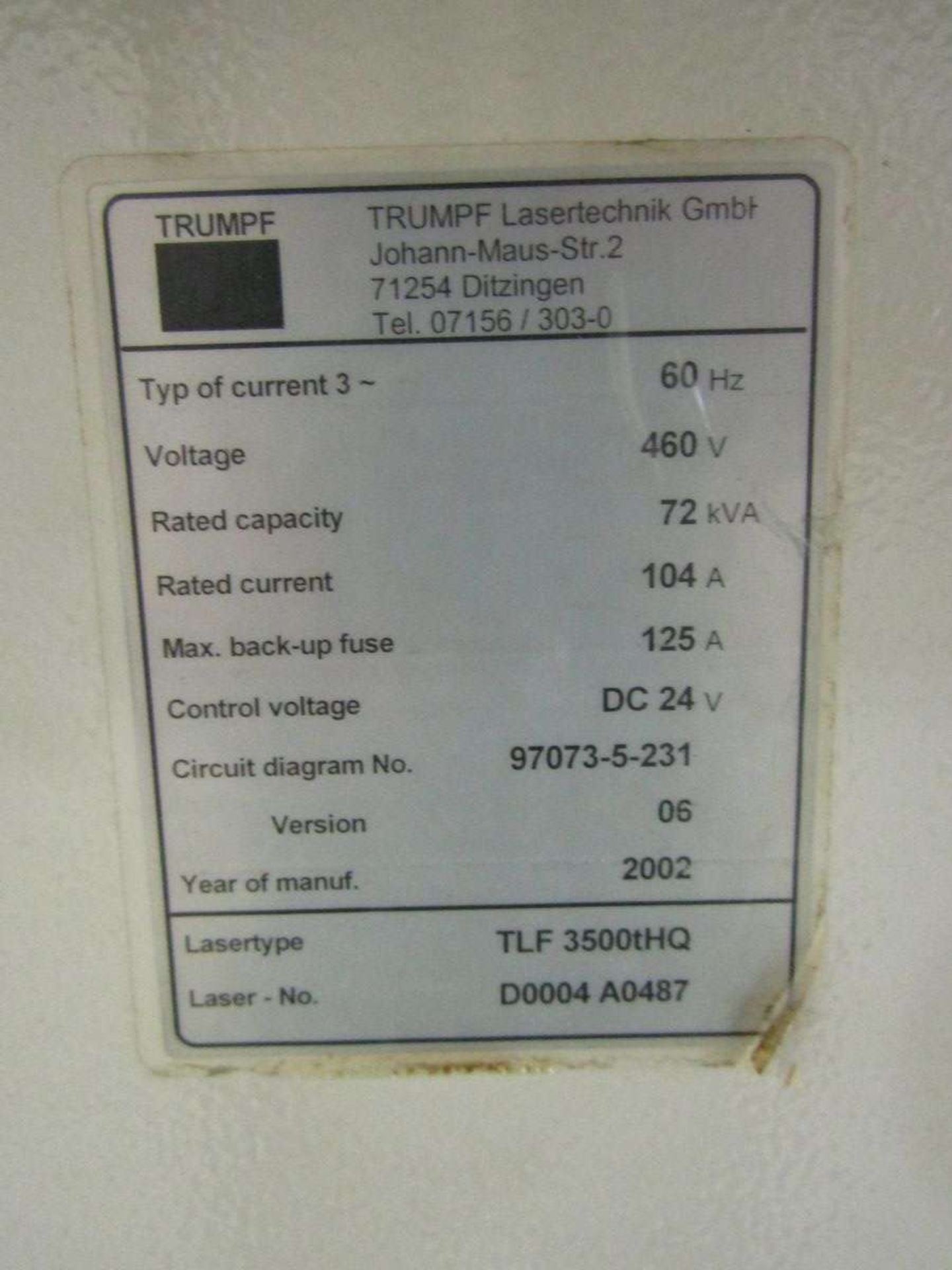 2002 Emag/Arnold LASERWELDING MACHINE Dual Cell Laser Welding Machine - Image 15 of 21