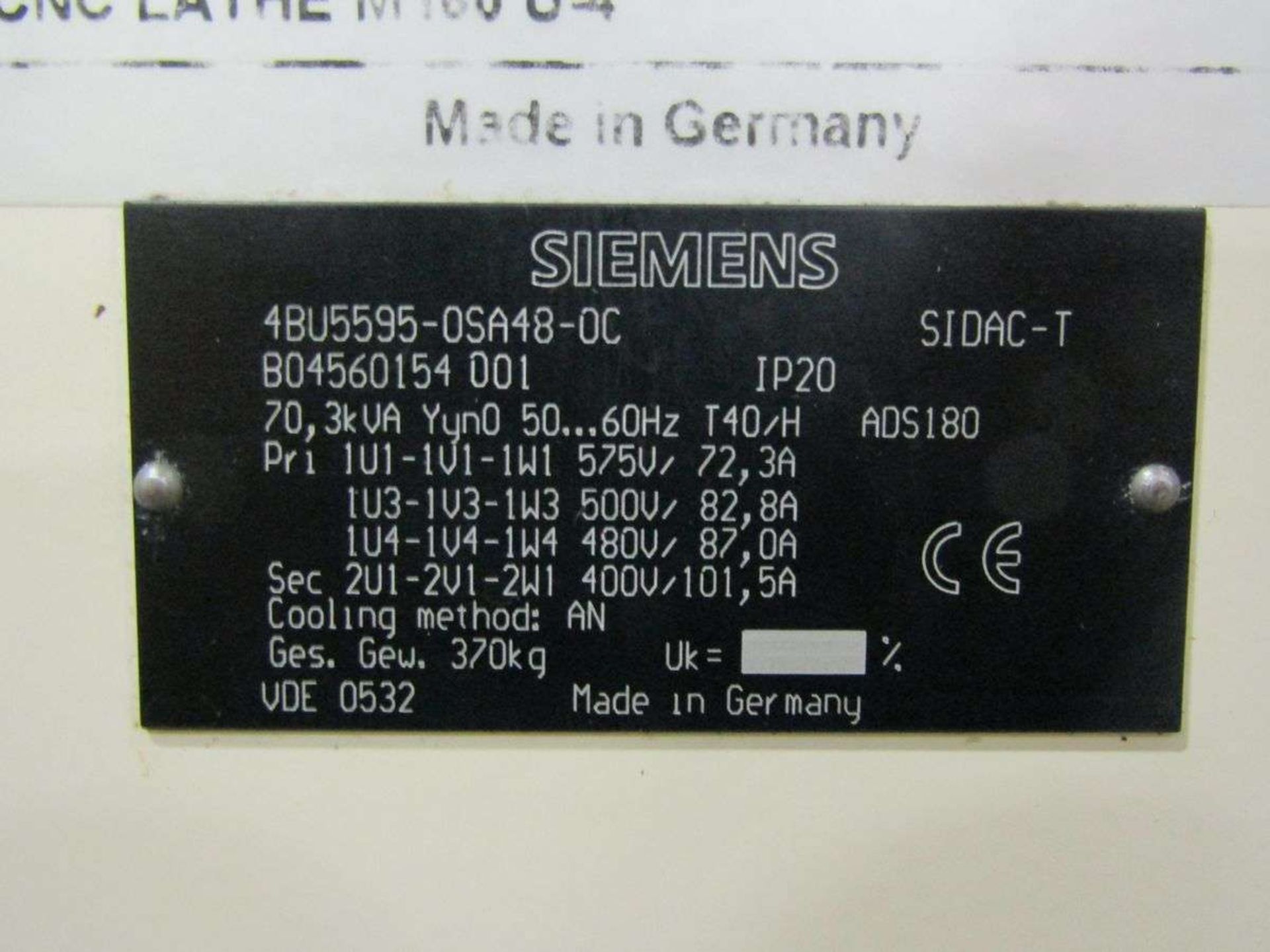 2004 Magdeburg M160 U-4 CNC Turning Center - Image 15 of 16