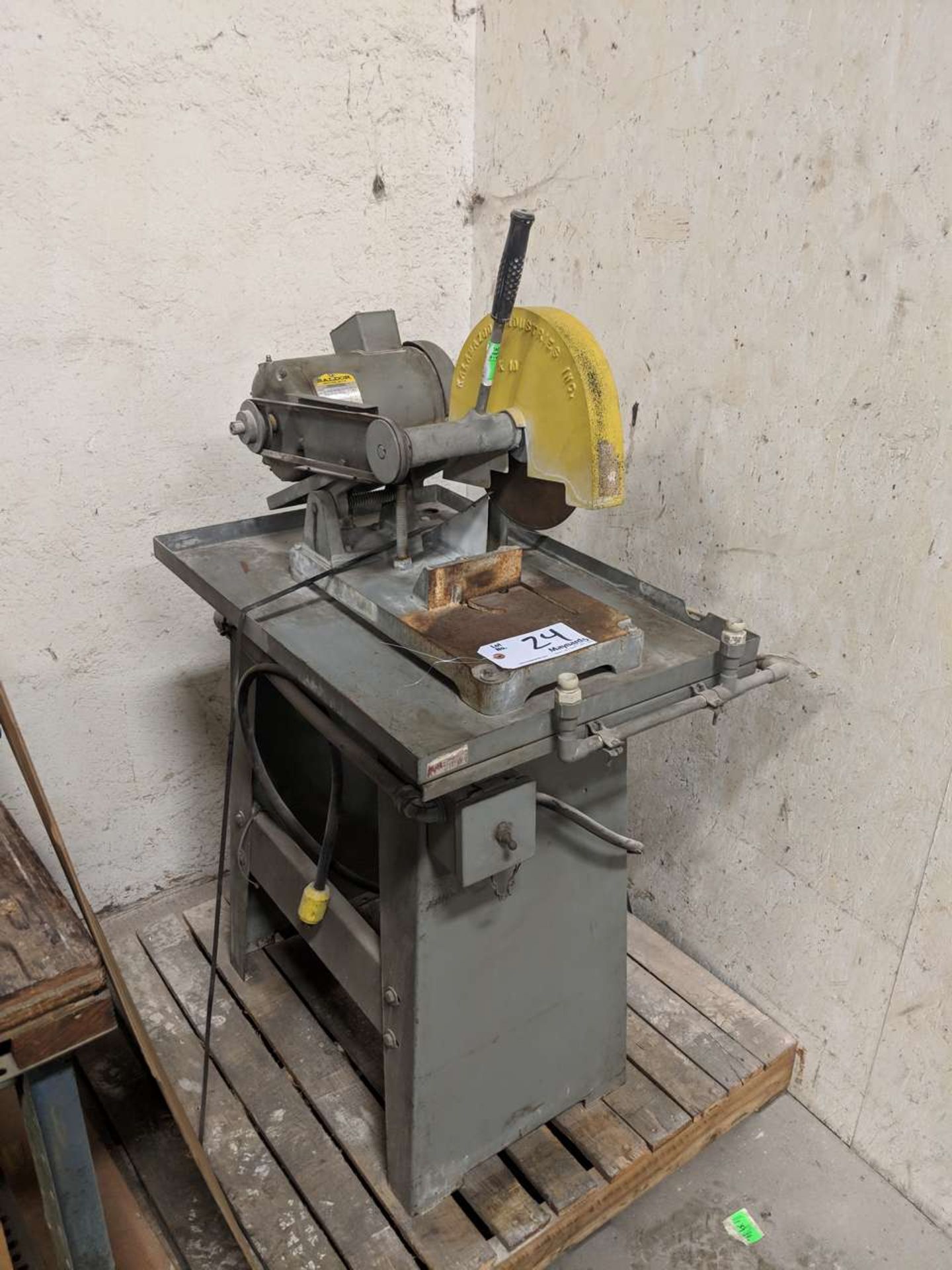 KALAMAZOO INDUSTRIES CHOP SAW - Image 2 of 3