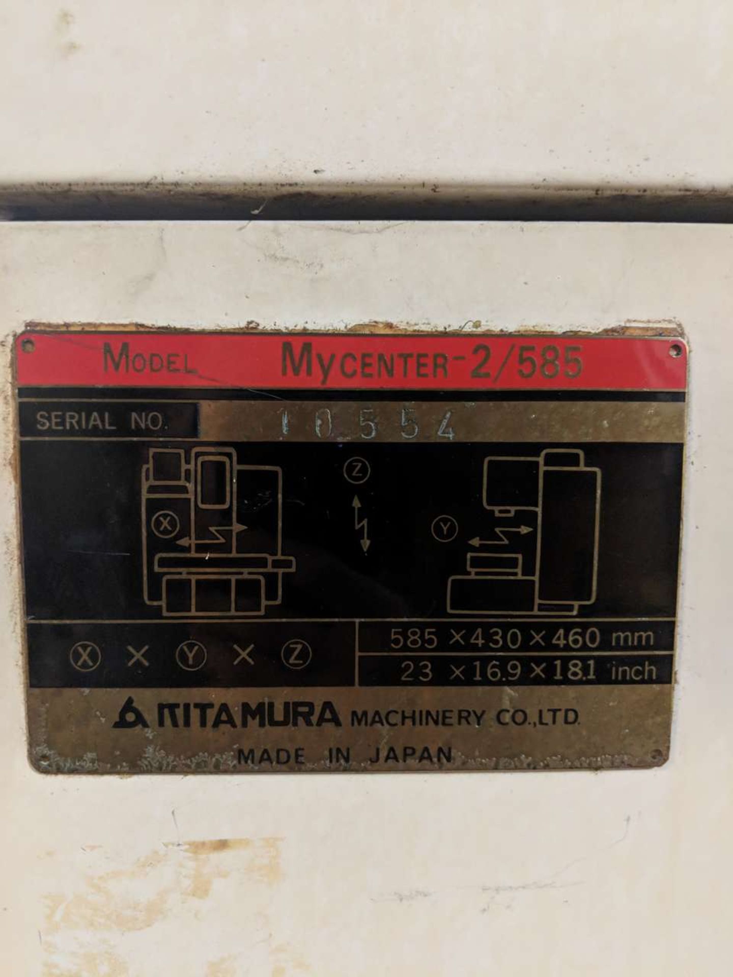1980s KITAMURA MYCENTER-2/585 CNC MACHINING CENTRE - Image 5 of 5