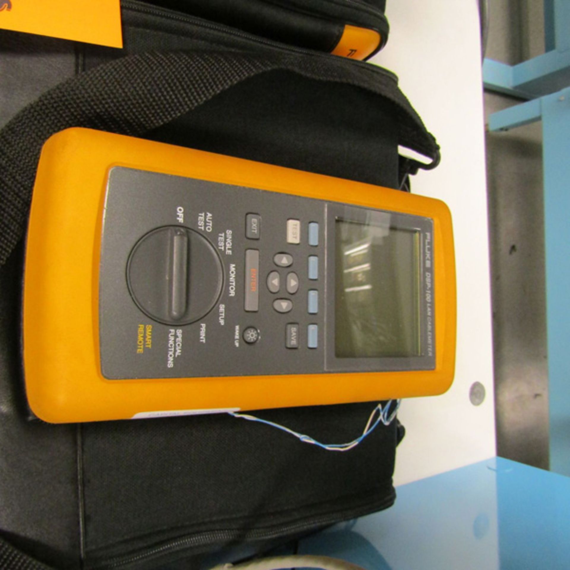 Fluke Lot of Inspection Equipment to Include (1) DSP-100 LAN Cable Meter, (1) DSP-SR Smart - Image 2 of 3