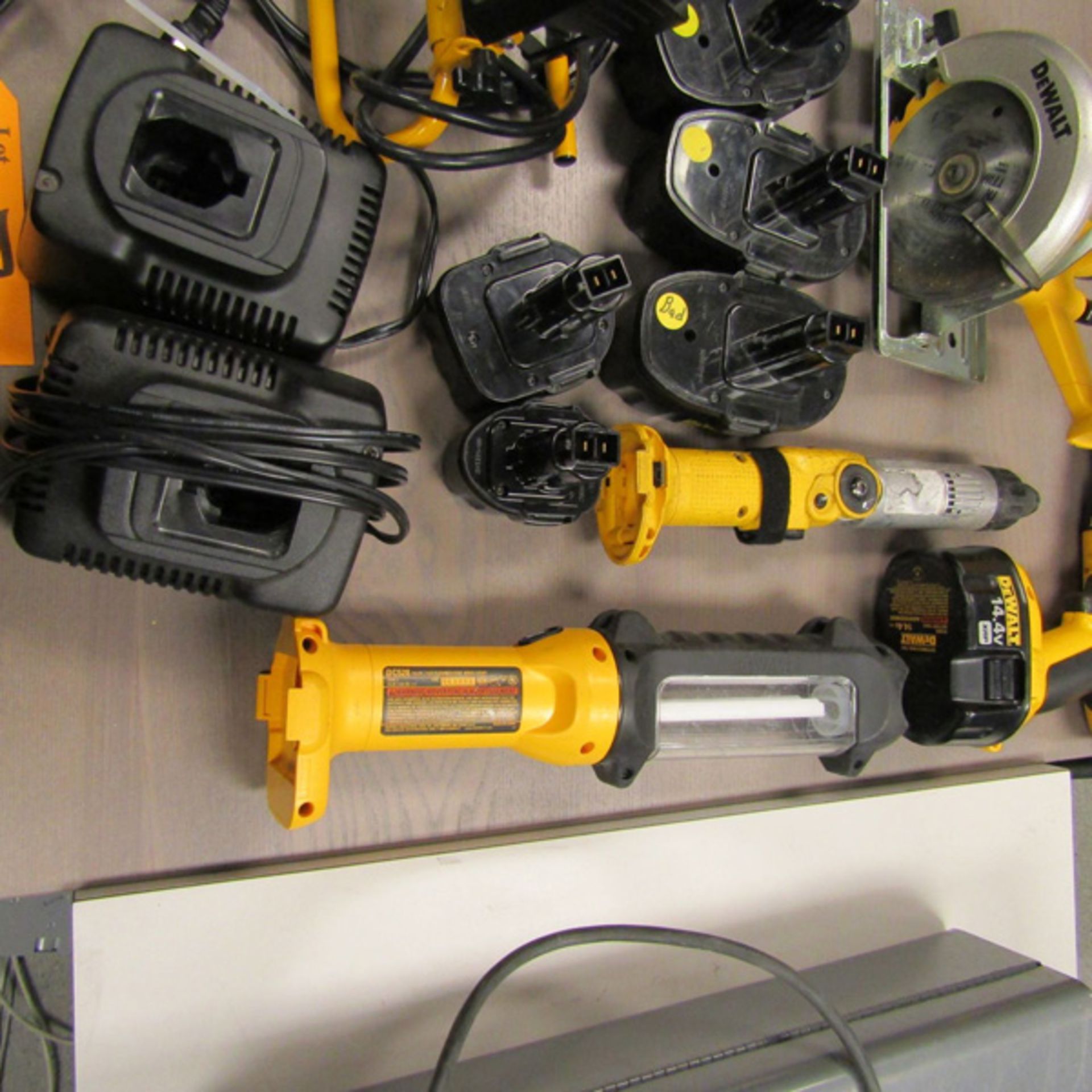 DeWalt Contractors Tool Set to Include (1) DW936 Trim Saw, (1) DW991 Cordless Drill, (1) - Image 3 of 4