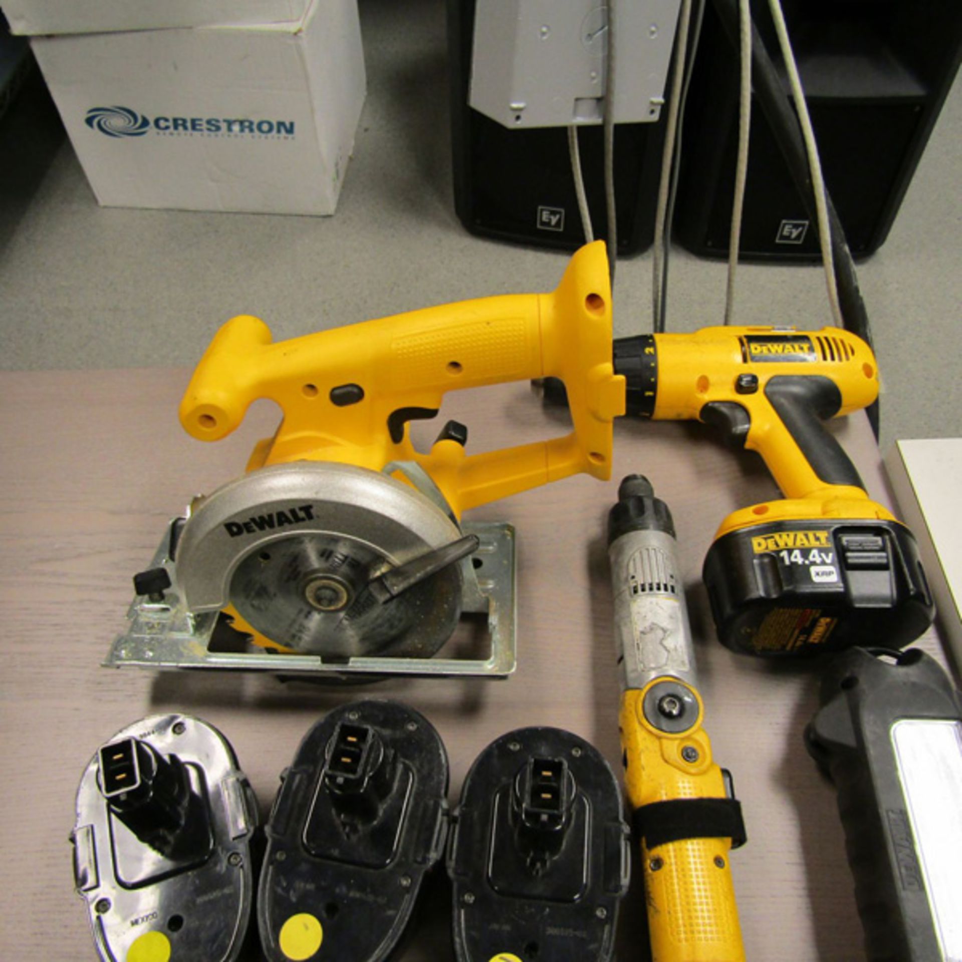 DeWalt Contractors Tool Set to Include (1) DW936 Trim Saw, (1) DW991 Cordless Drill, (1) - Image 2 of 4