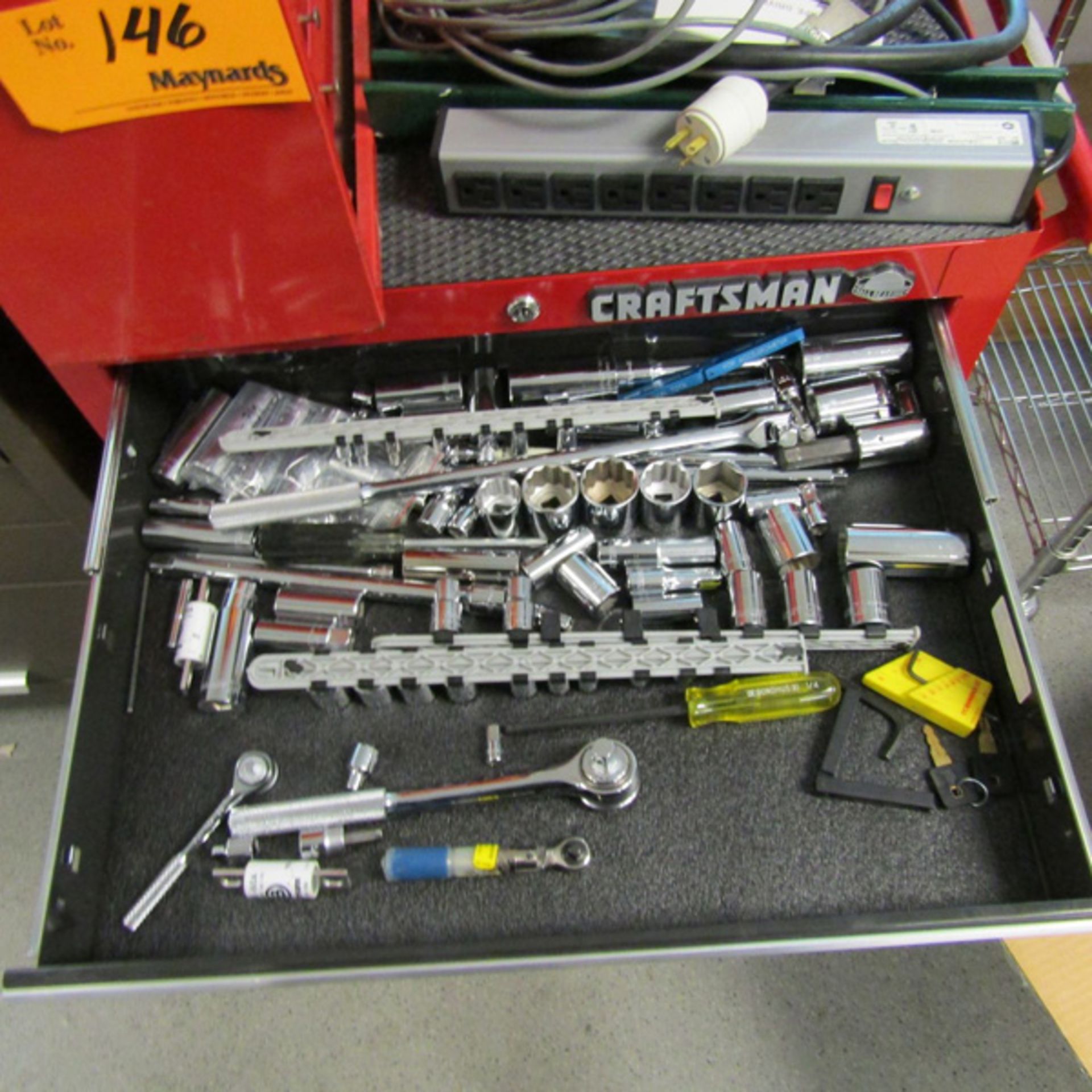 Craftsman 4-Drawer Tool Box with Contents to Include: Screwdrivers, Allen Wrenches, Standard - Image 3 of 5