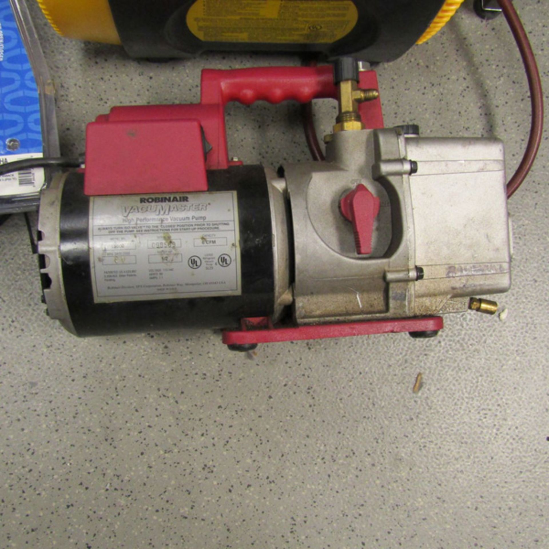 A/C Diagnosis Equipment to Include (1) Robinair Vacumaster Model 15600 High Performance Vacuum Pump - Image 3 of 4