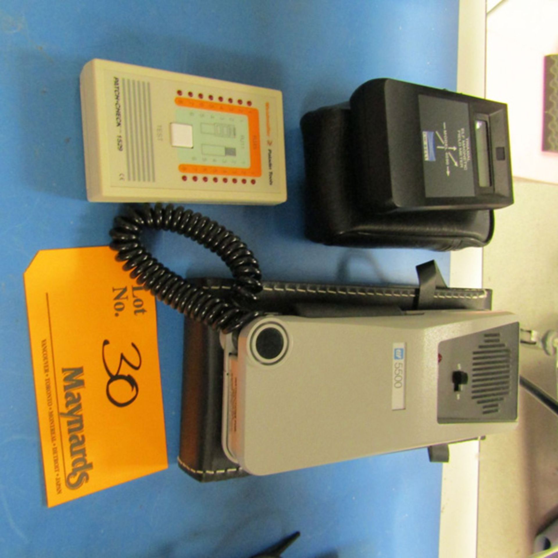 Lot of Inspection Equipment to Include (1) TIF 5500 Automatic Halogen Leak Detector, (1) F.W. Bell