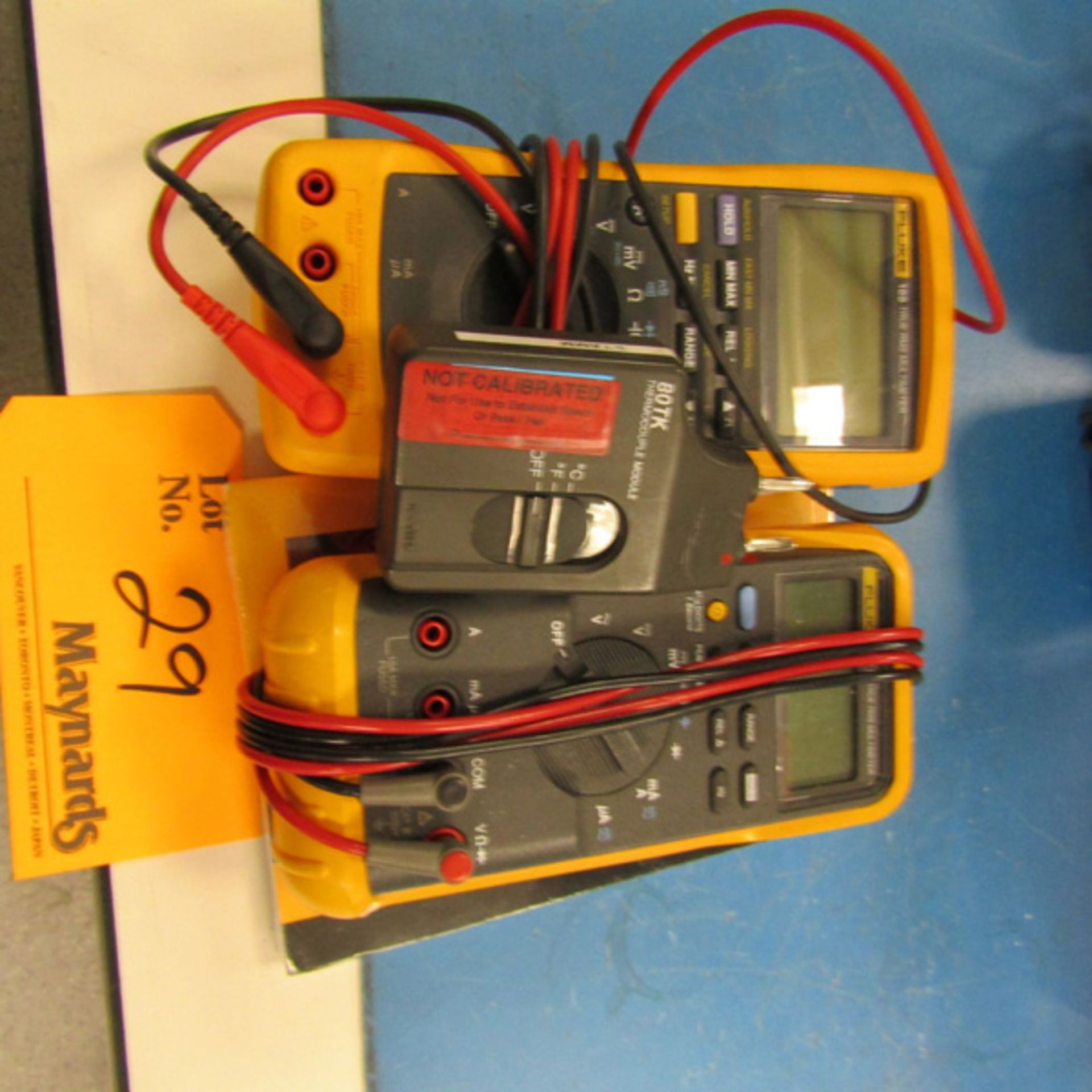 Fluke Multimeter (1) Model 189, (1) Model 87 Location: Quantum