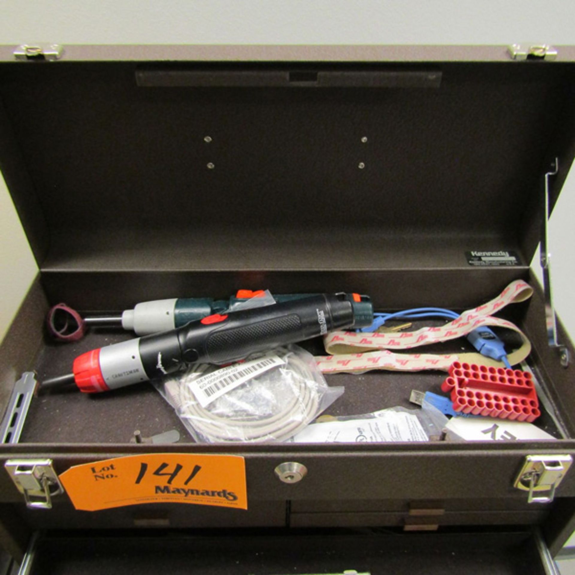 Kennedy 9-Drawer Tool Box with Contents to Include: Screwdrivers, Allen Wrenches, Standard - Image 2 of 7