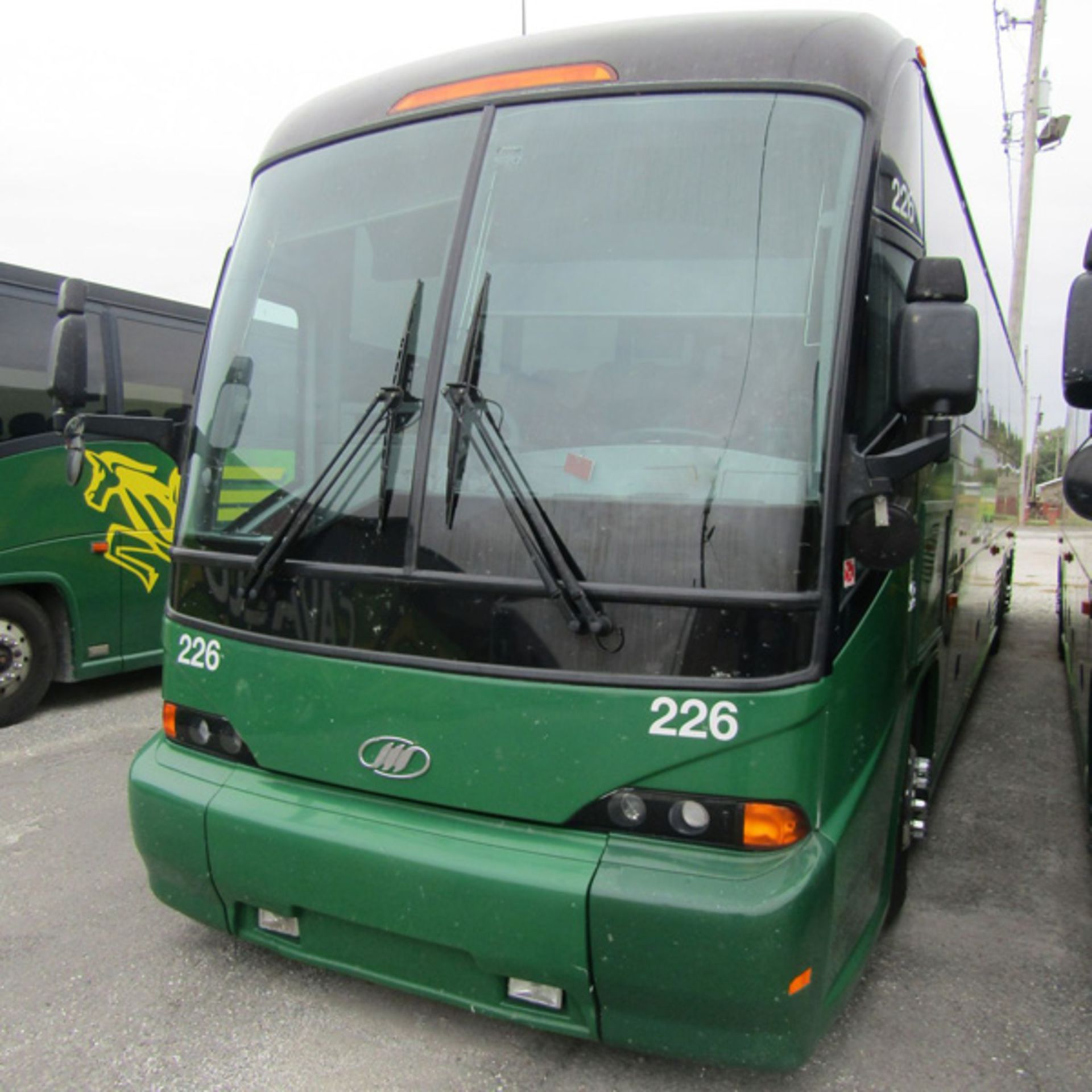 2012 MCI J4500 56-Passenger Charter Bus - Dual Axle, VIN 2MG3JMBA2CW066055, 423,316 Miles (Bus 226),