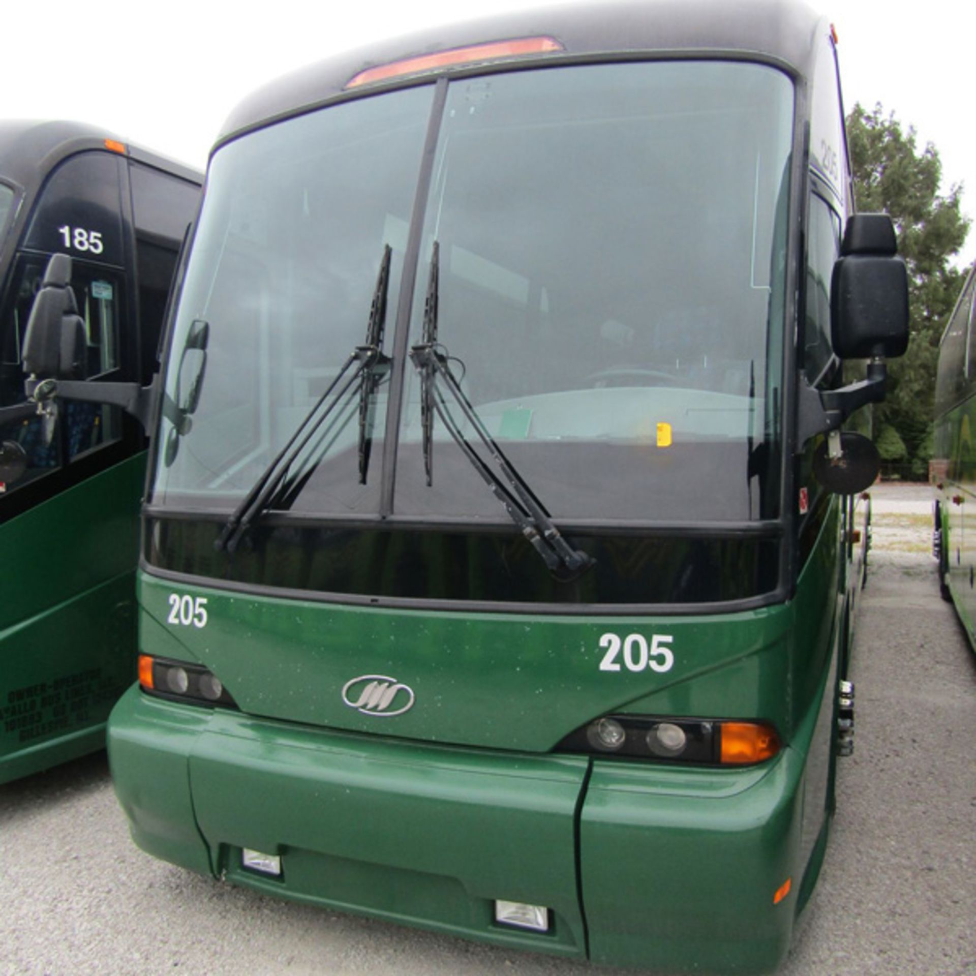 2008 MCI J4500 56-Passenger Charter Bus - Dual Axle, VIN 2MG3JMEA88W064984, 612,041 Miles (Bus 205),