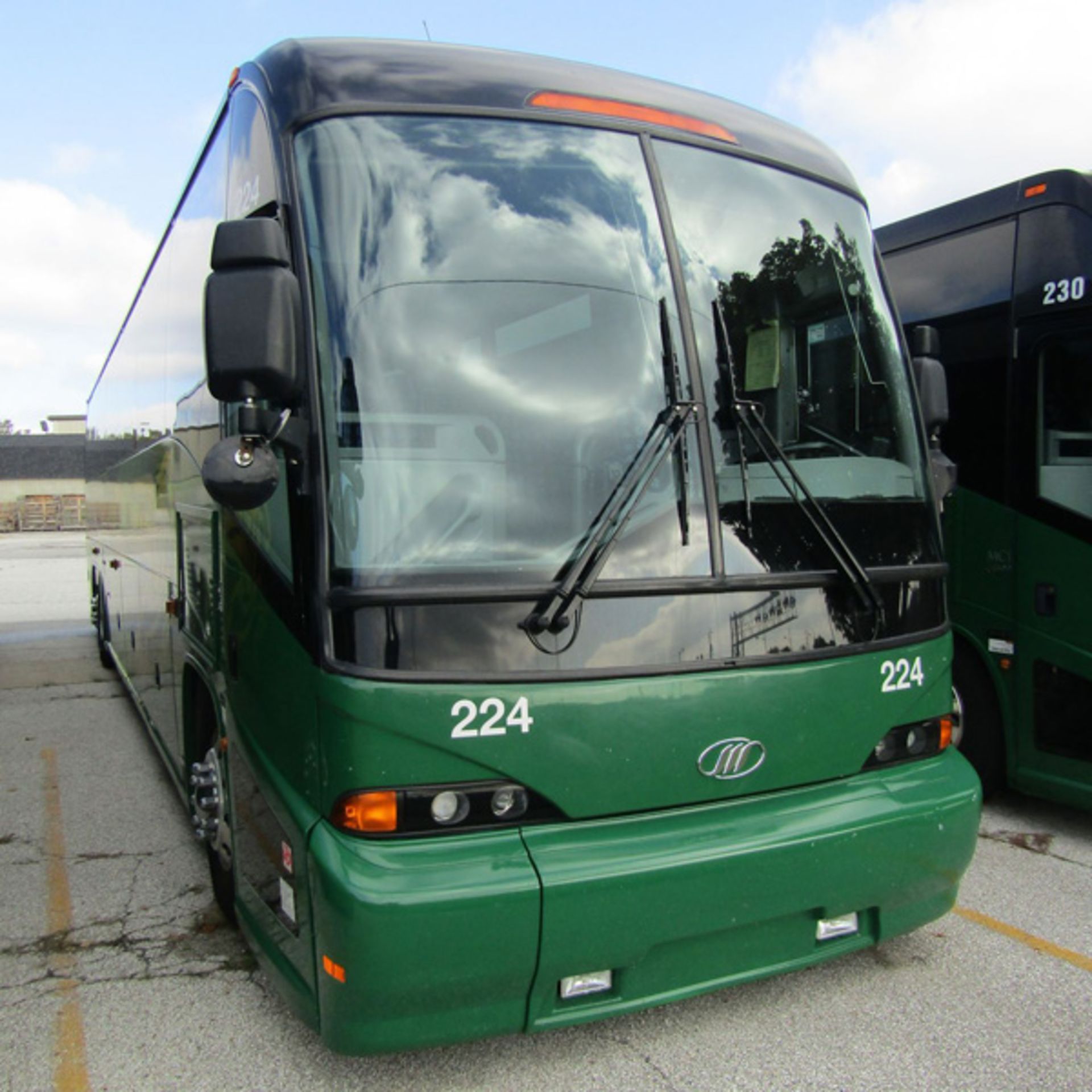 2012 MCI J4500 56-Passenger Charter Bus - Dual Axle, VIN 2MG3JMEA0BW66043 404,310 Miles (Bus 224),