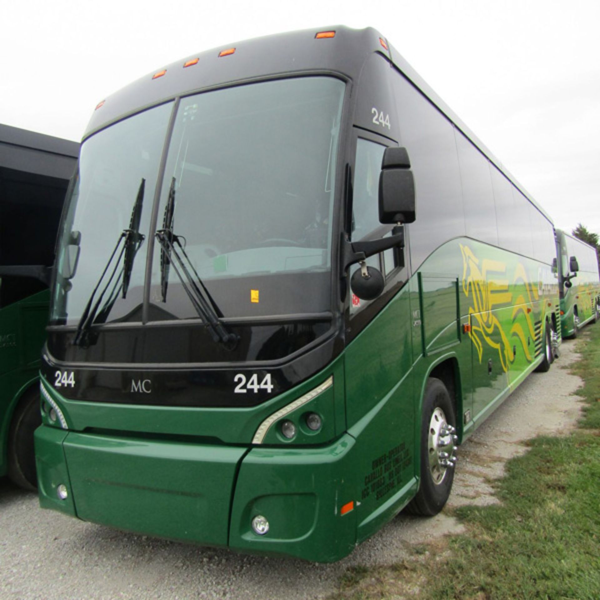 2014 MCI J4500 56-Passenger Charter Bus - Dual Axle, VIN 2MG3JMBA5EW066734, 285,500 Miles (Bus 244),