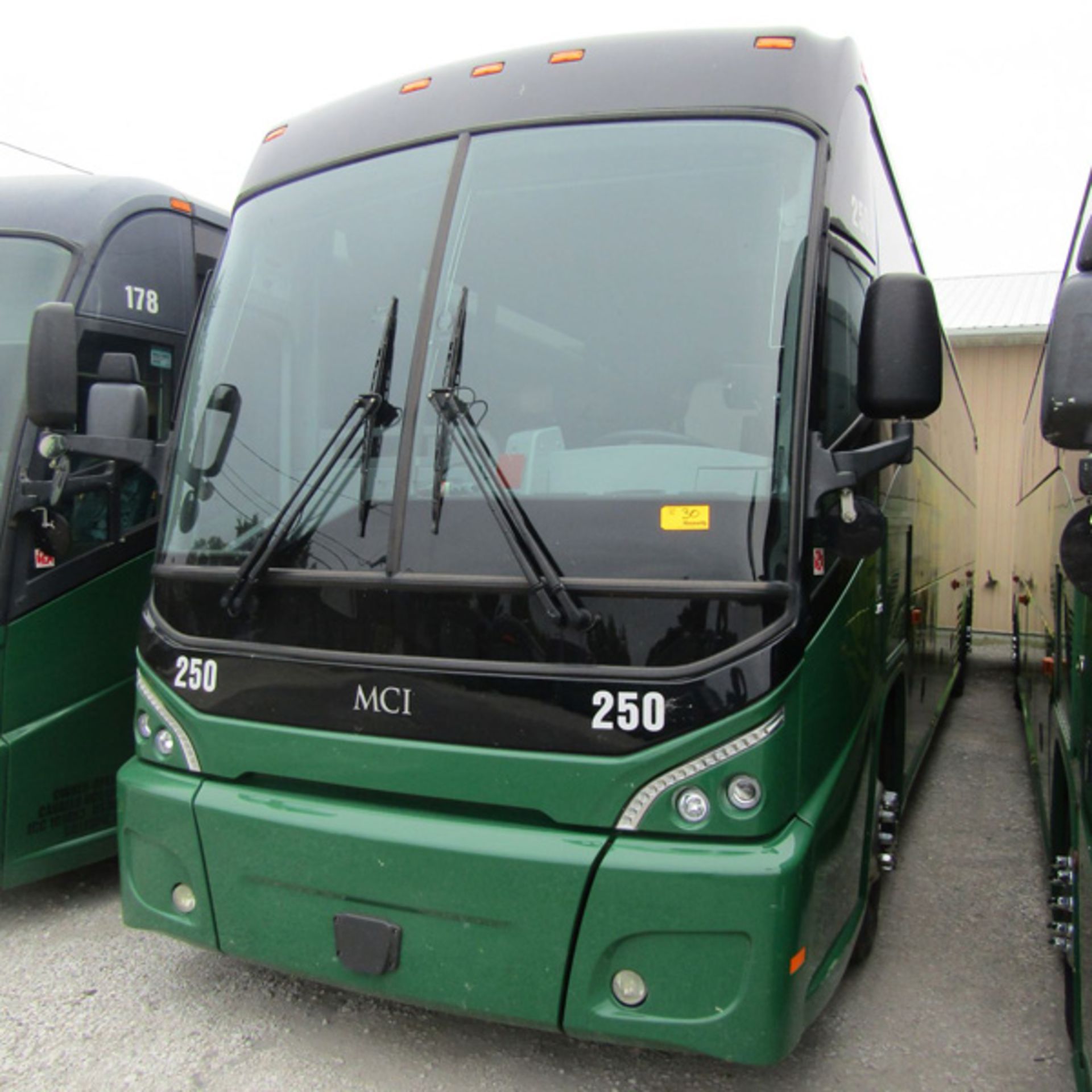 2017 MCI J4500 56-Passenger Charter Bus - CDual Axle, VIN 2MG3JMBAXHW067950, 83,319 Miles (Bus 250),