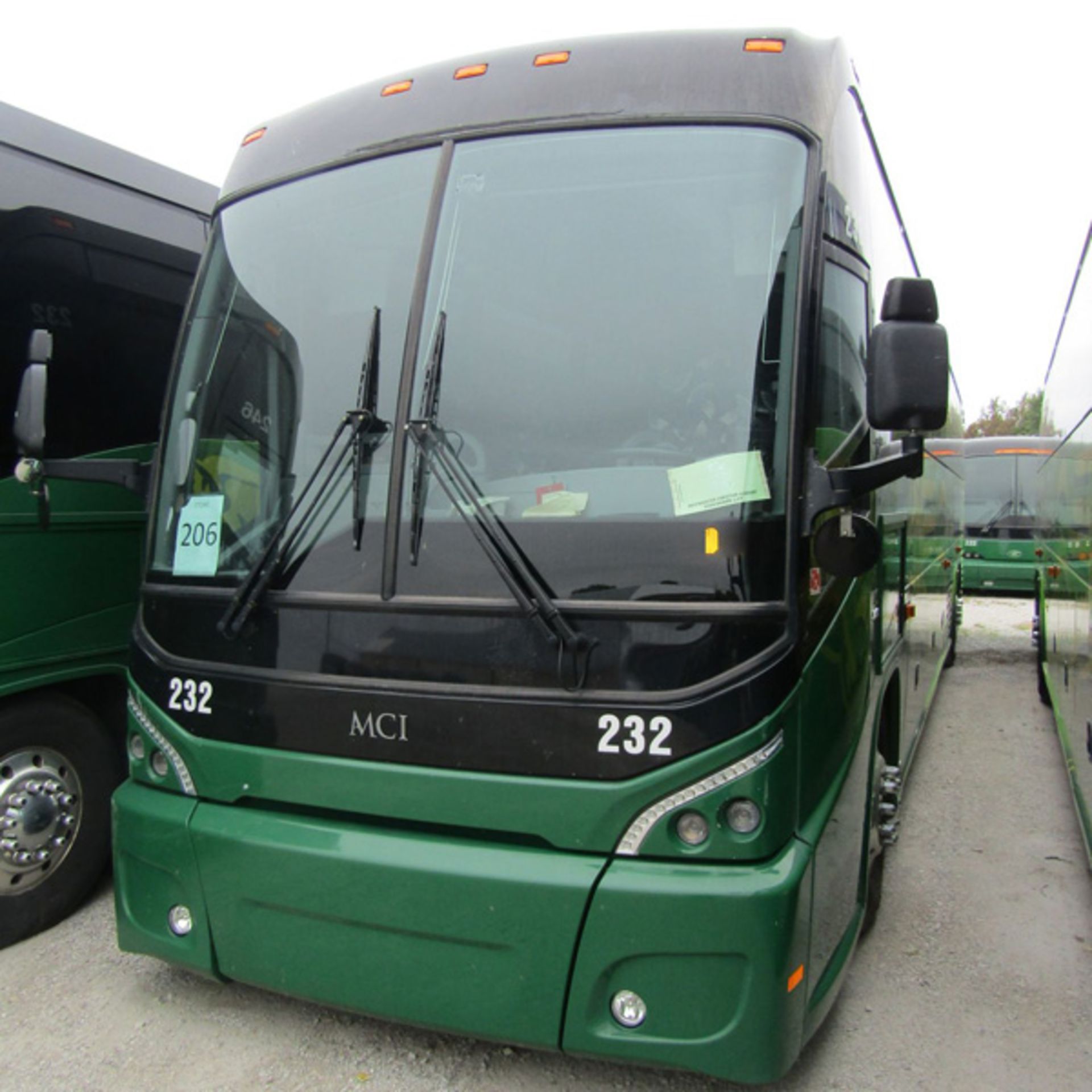 2013 MCI J4500 56-Passenger Charter Bus - Dual Axle, VIN 2MG3JMBA0DW066378, 274,211 Miles (Bus 232),