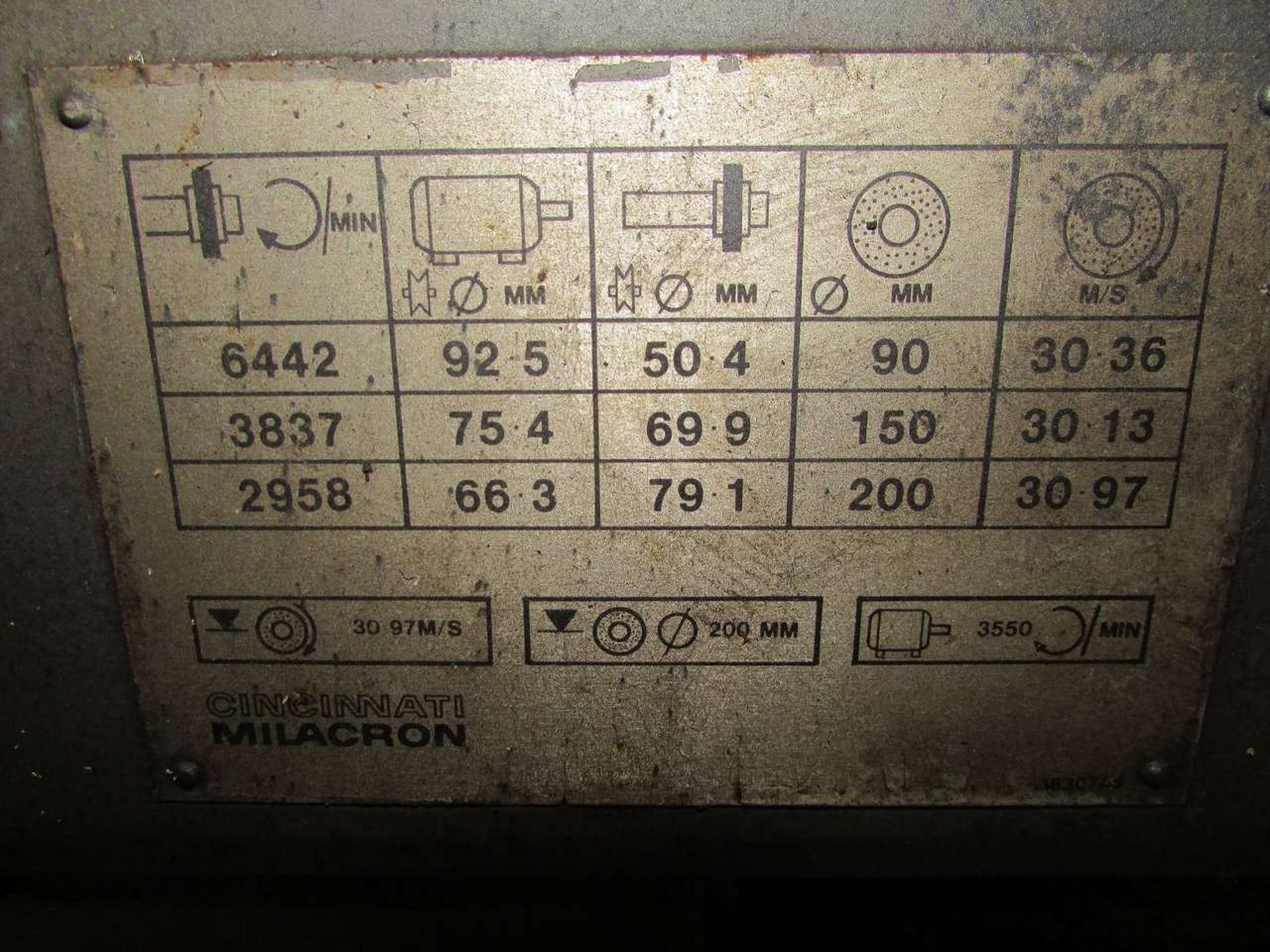 Cincinnati Milacron MT Tool and Cutter Grinder - Image 11 of 14