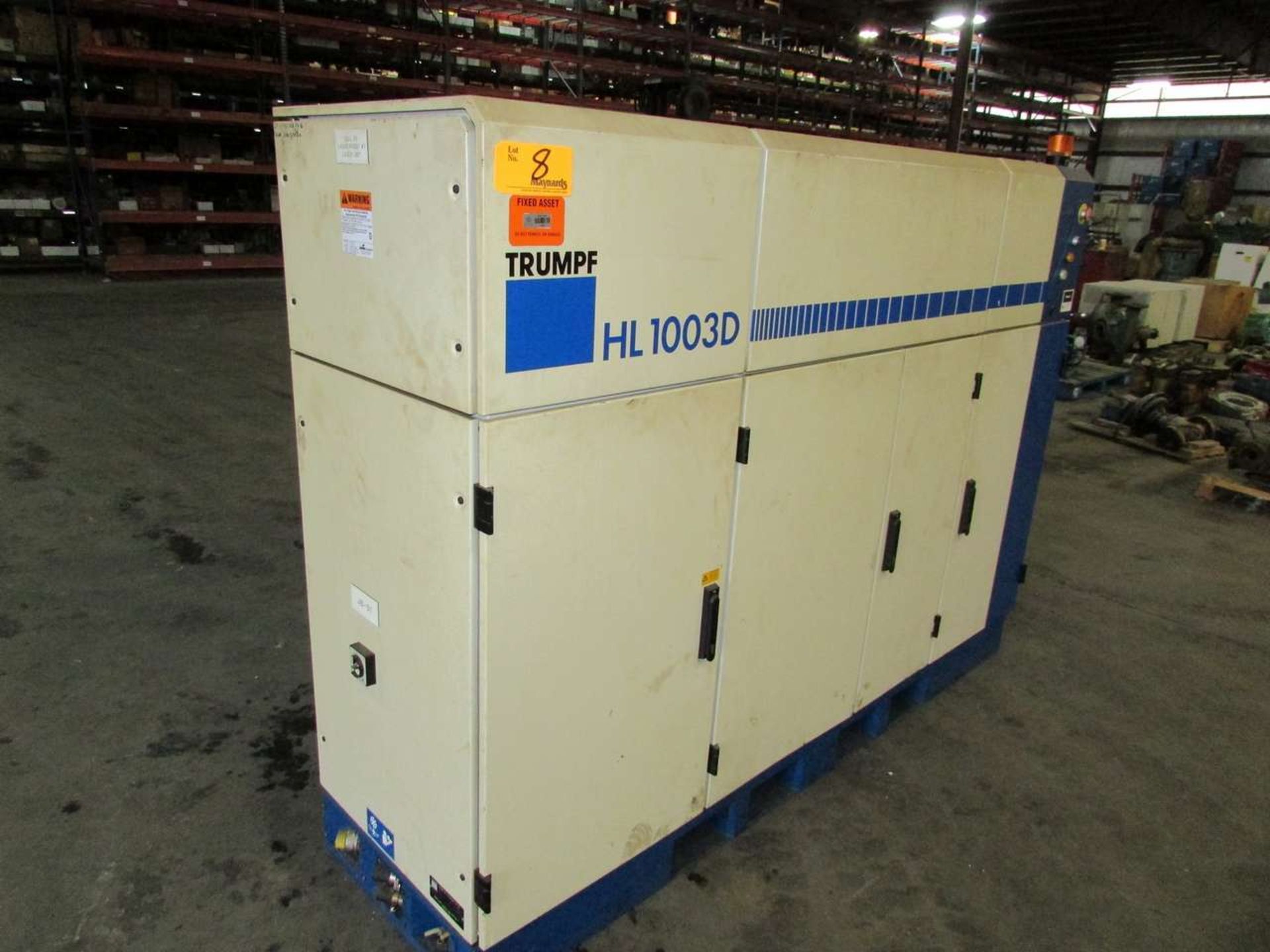 2000 Trumpf HL1003D Industrial Laser Unit