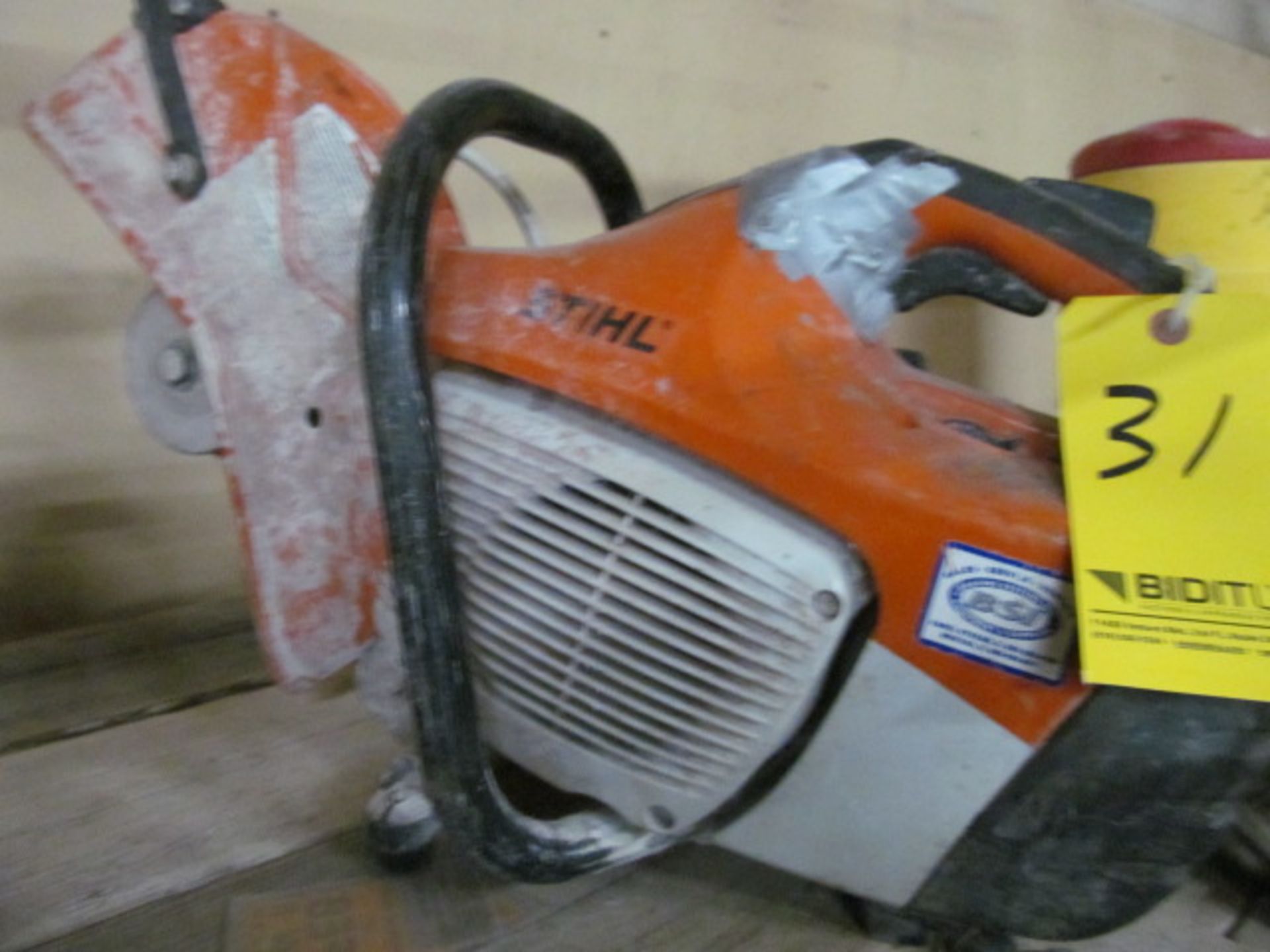 Stihl TS 420 Concrete Cut Off Saw, Located At: 305 Industrial Ln, Wheeling, IL 60090