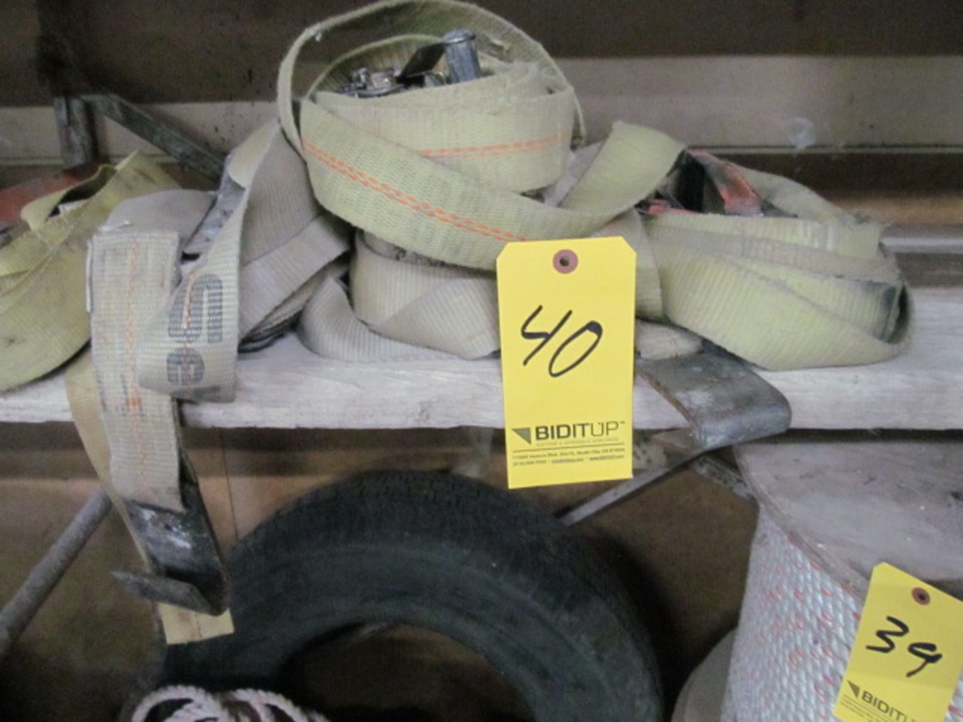 Ratcher Tie Down Straps, Located At: 305 Industrial Ln, Wheeling, IL 60090