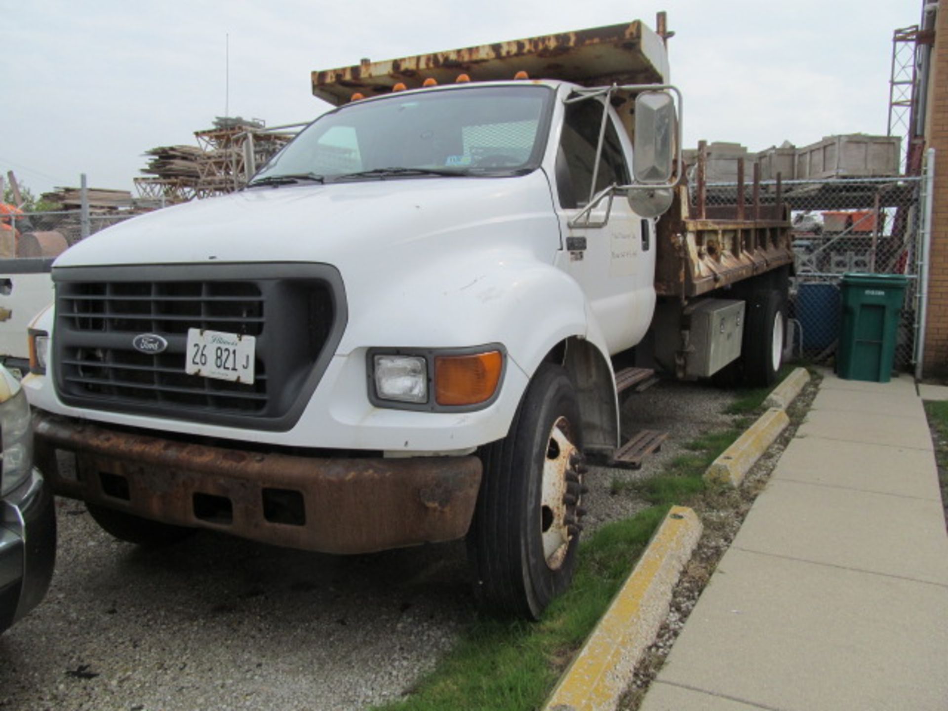 Ford 2001 650 Dump Truck VIN 3FDNF65Z31M6Y867, Located At: 305 Industrial Ln, Wheeling, IL 60090