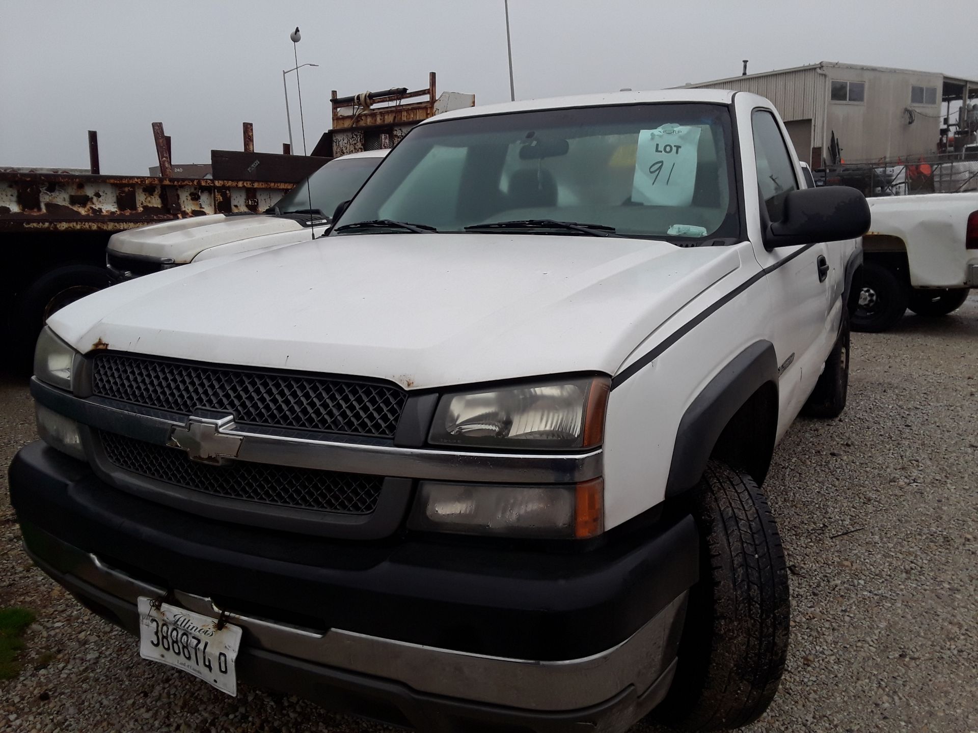 2004 Chevy Pickup VIN 1GCHC24K77E54508 (Doesn’t Start), Located At: 305 Industrial Ln, Wheeling, IL