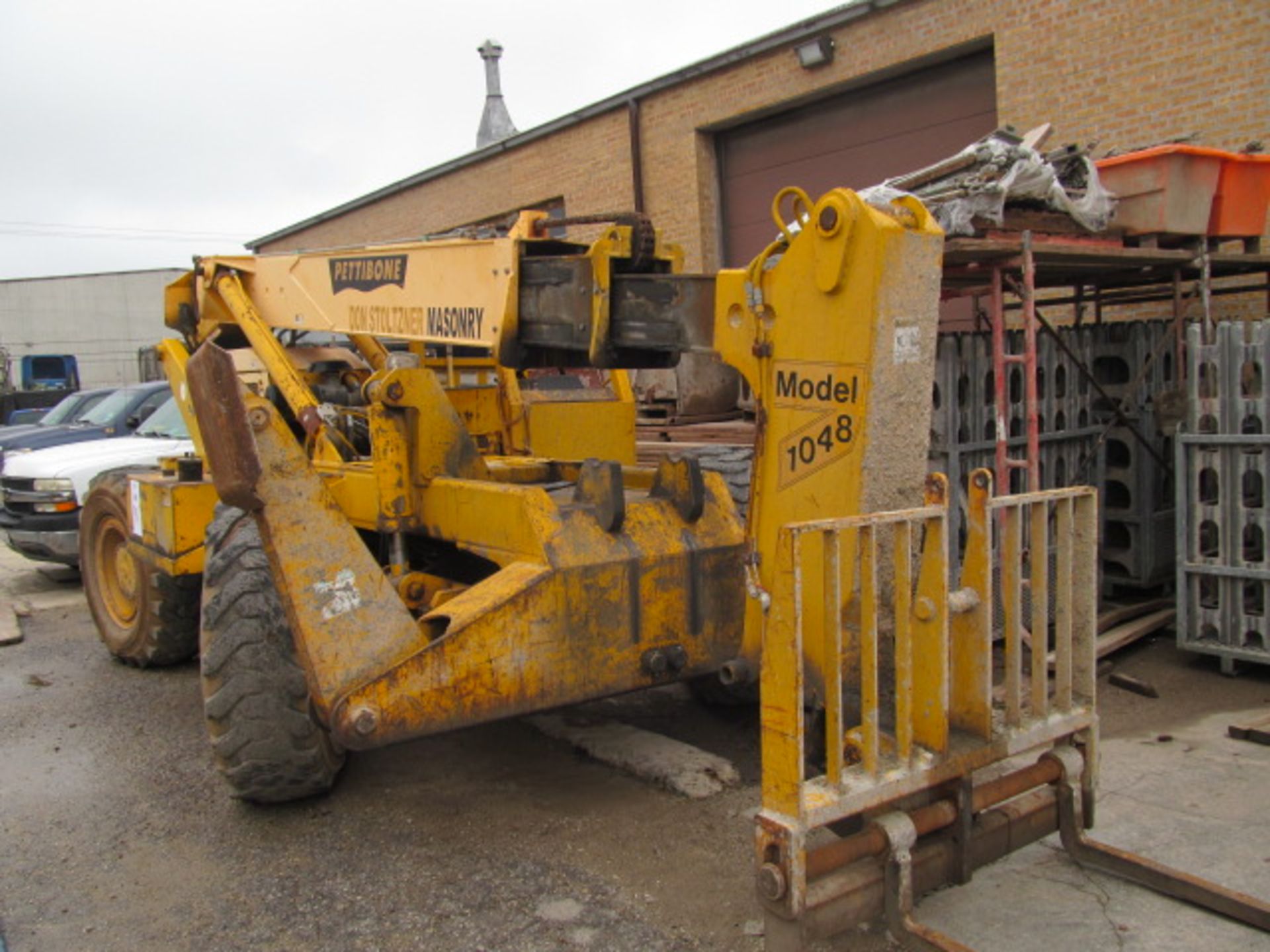 Pettibone Telescope Forklift 1048T S/N 6958, Located At: 305 Industrial Ln, Wheeling, IL 60090 - Image 2 of 4