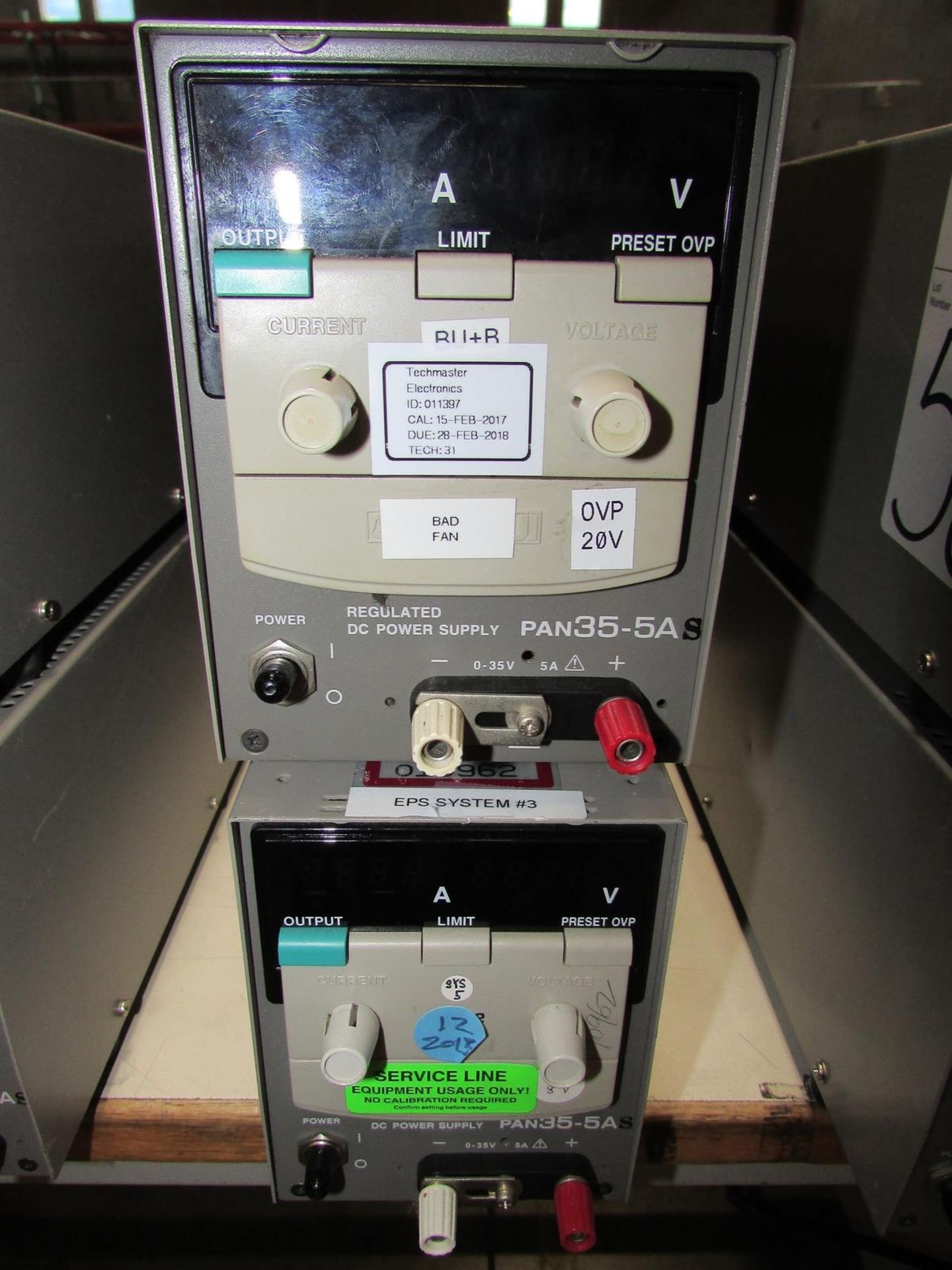 Kikusui Electronics Co. PAN35-5A Regulated DC Power Supplies - Image 2 of 3