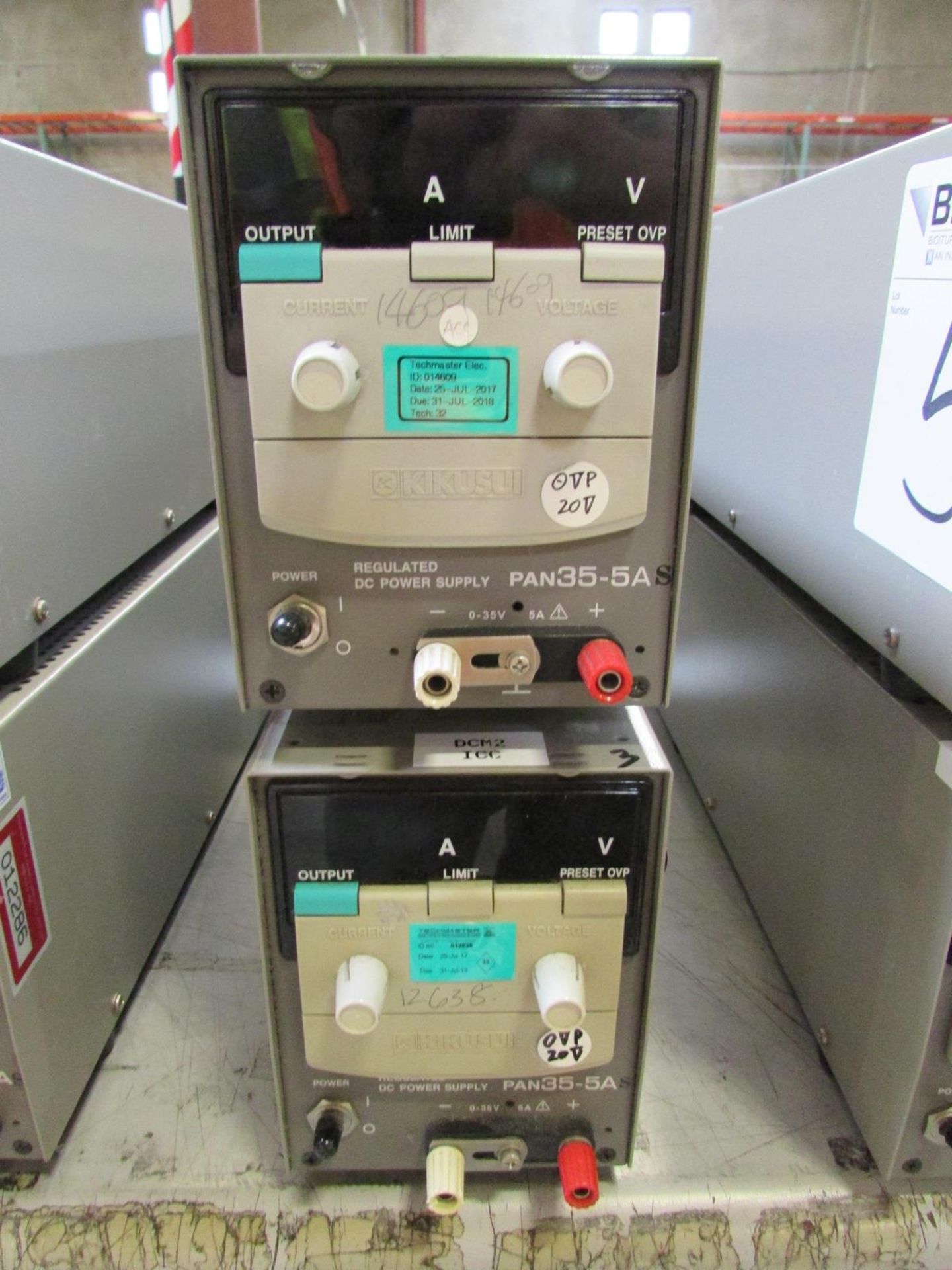 Kikusui Electronics Co. PAN35-5A Regulated DC Power Supplies - Image 2 of 3