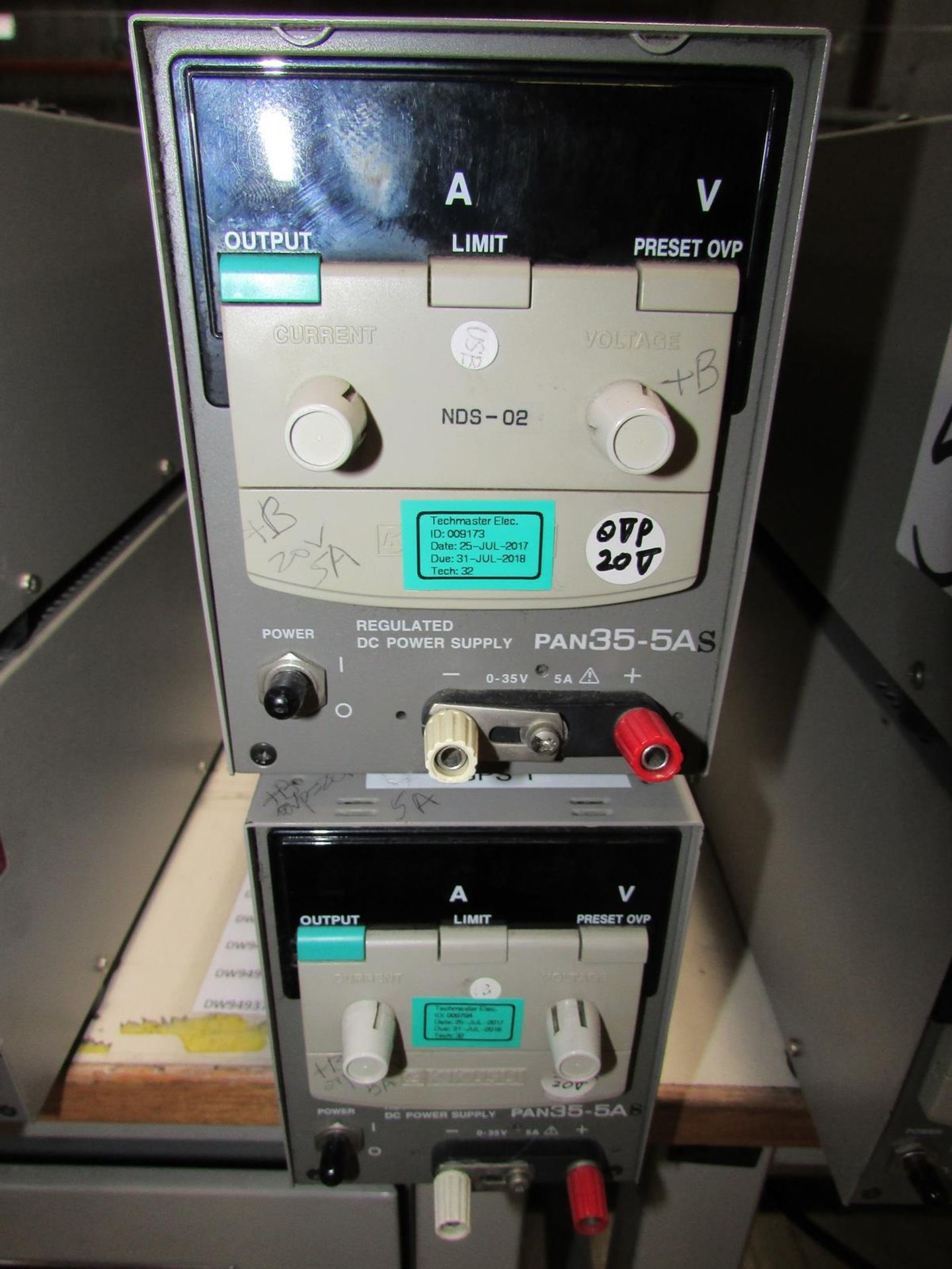 Kikusui Electronics Co. PAN35-5A Regulated DC Power Supplies - Image 2 of 3