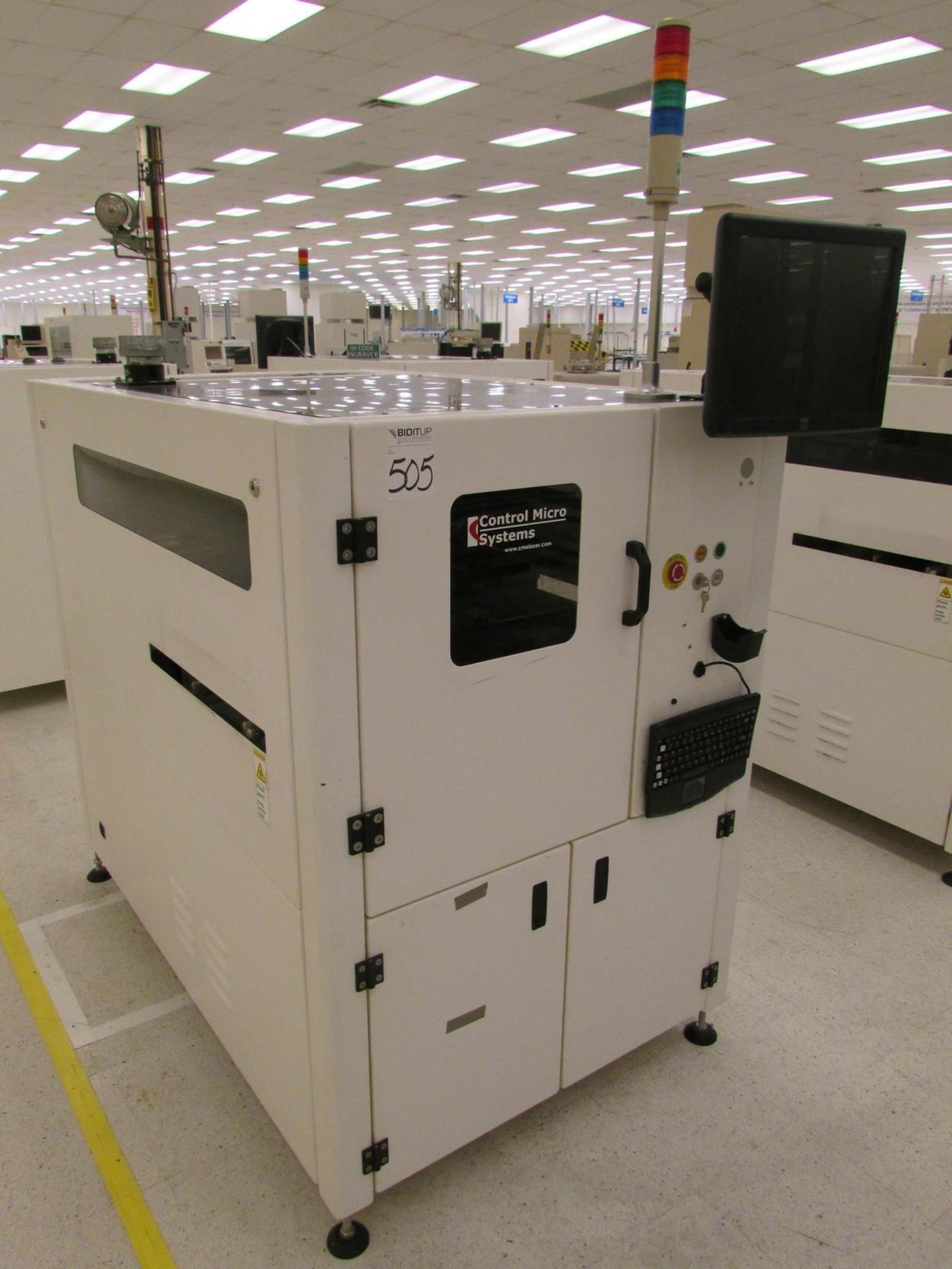 2008 Control Micro Systems CMS1030 C PCB Laser Marking System with Simplimatic Automation 2011