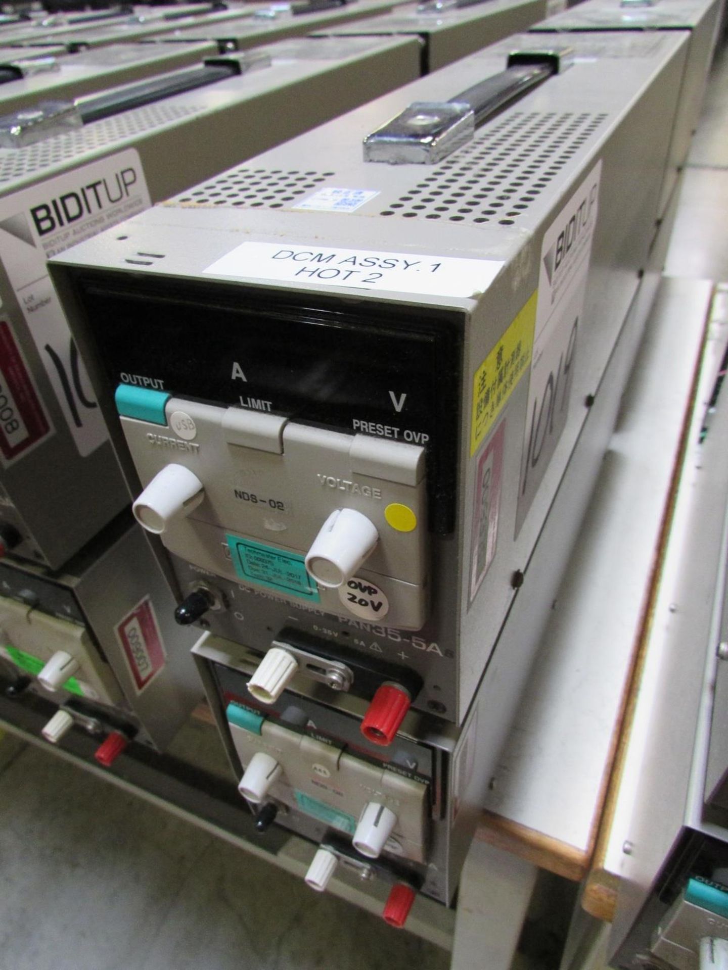 Kikusui Electronics Co. PAN35-5A Regulated DC Power Supplies