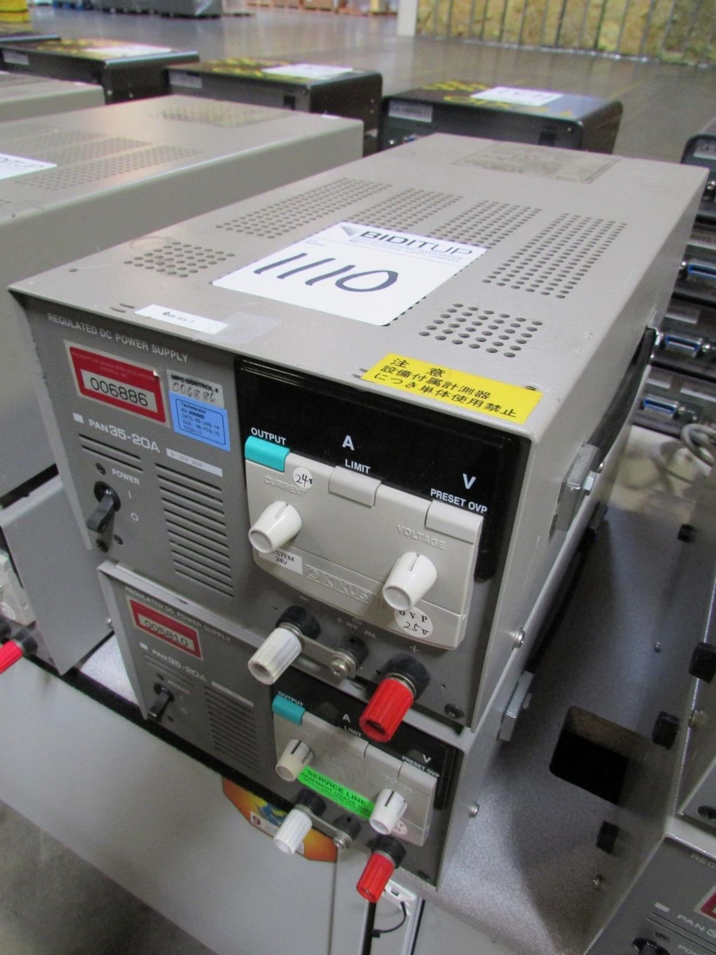 Kikusui Electronics Co. PAN35-20A Regulated DC Power Supplies